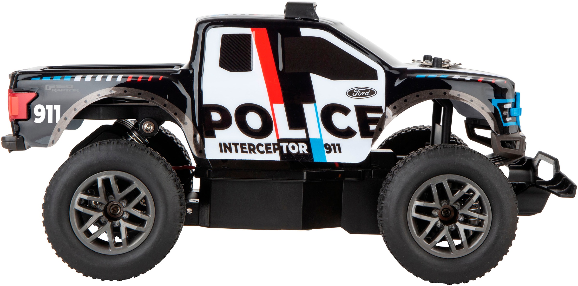 Carrera® RC-Monstertruck »Carrera® RC - Ford F-150 Raptor Police, 2,4GHz«, mit LED-Licht