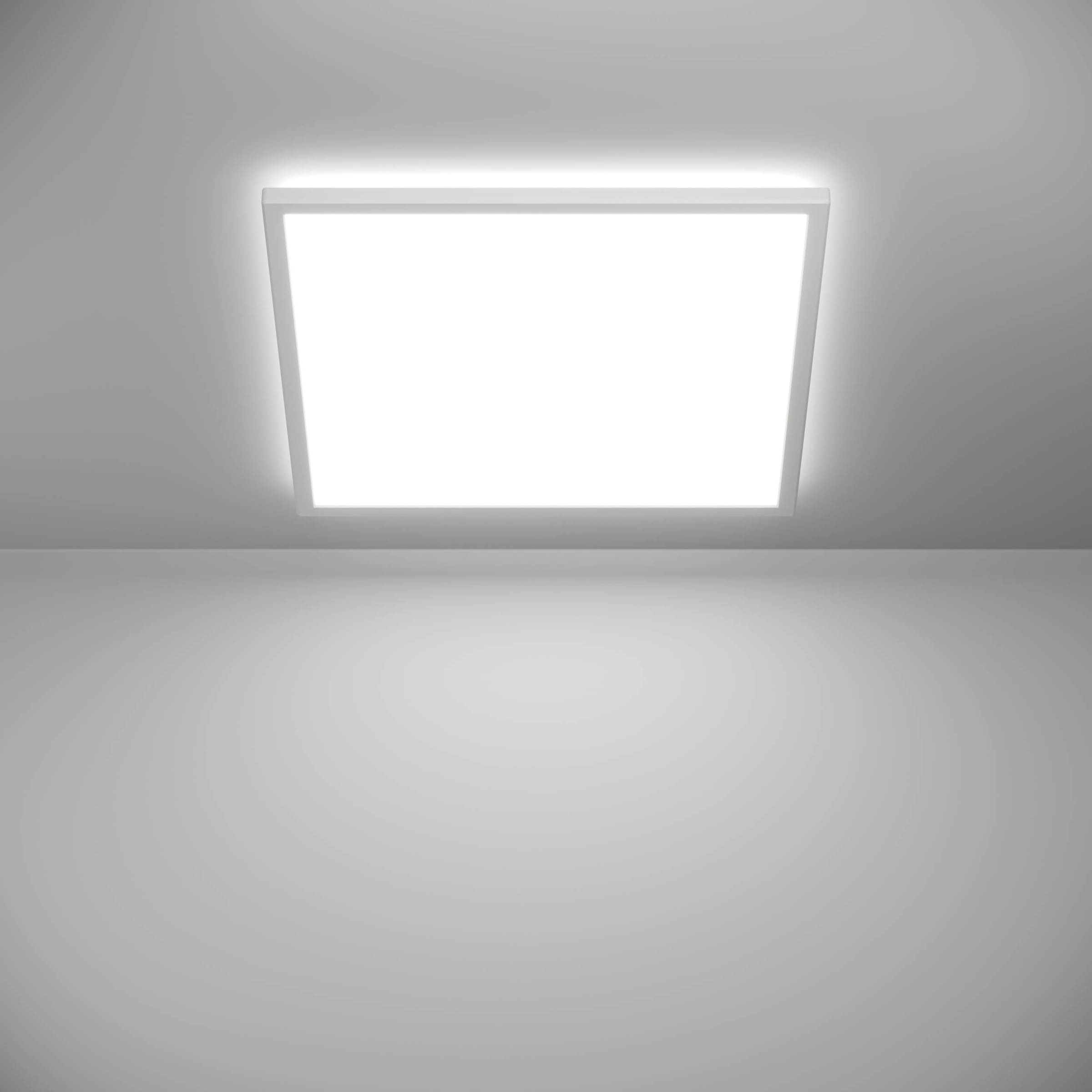 EGLO Deckenleuchte »Rovito-R Deckenlampe, Deckenbeleuchtung, Badlampe, Kunststoff, IP44« LED-Modul 1 Stk. Kaltweiß | Neutralweiß | Warmweiß
