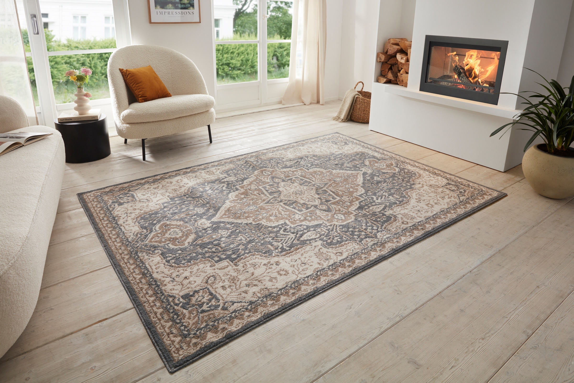 HANSE Home Teppich »Orken«, rechteckig, 8 mm Höhe, Kurzflor, Läufer, Orient, Vintage, Wohnzimmer, Schlafzimmer, Esszimmer