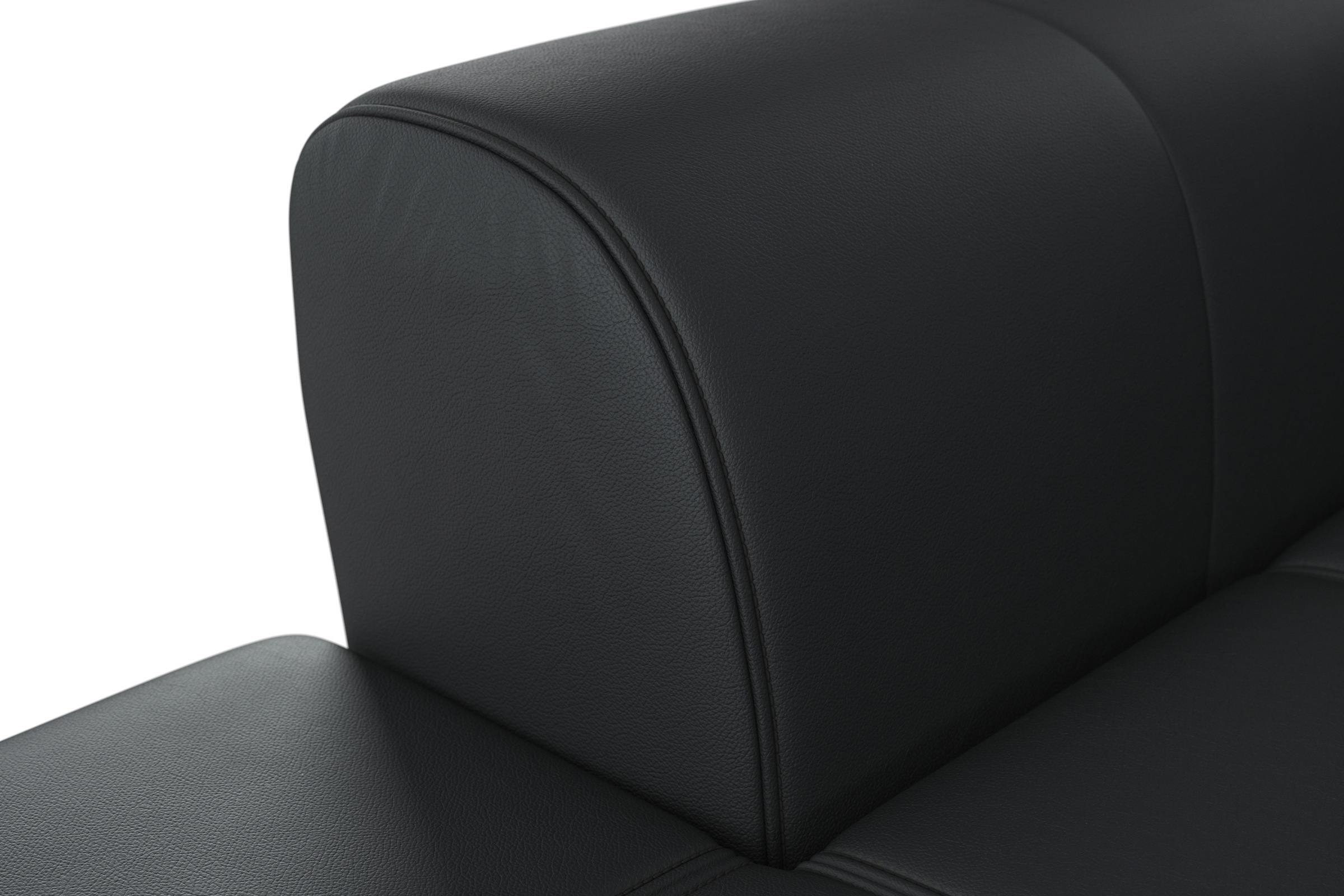 sit&more Wohnlandschaft »Bendigo U-Form«, inklusive Sitztiefenverstellung, Bodenfreiheit 12 cm, in 2 Fußfarben