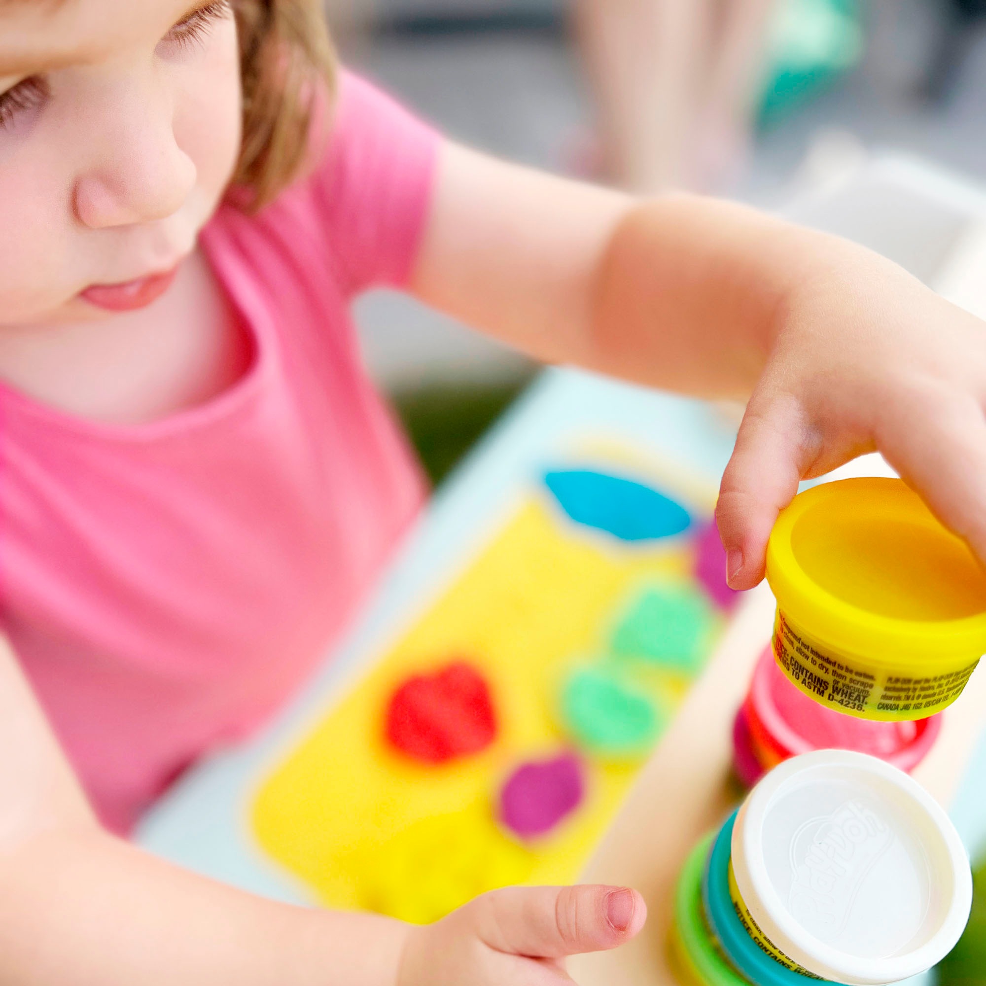 roba® Kindersitzgruppe »Play-Doh«, (Set), inkl. 3D Kreativmatte, Knete und Zubehör