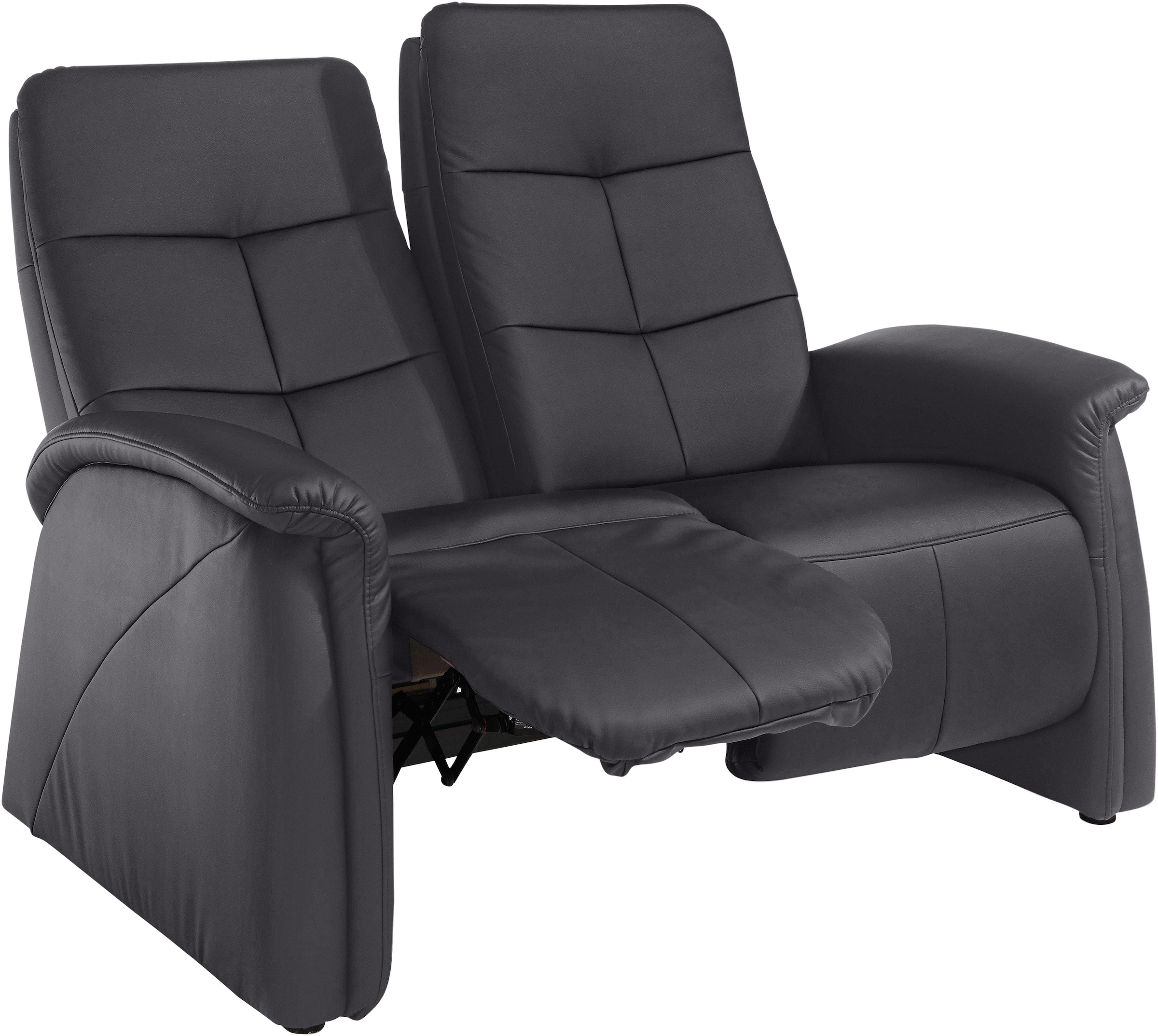 exxpo - sofa fashion Sofa »Tivoli, Kinosofa, bequem und komfortabel durch die Relaxfunktion«, (2-sitzig), schmale Armlehnen