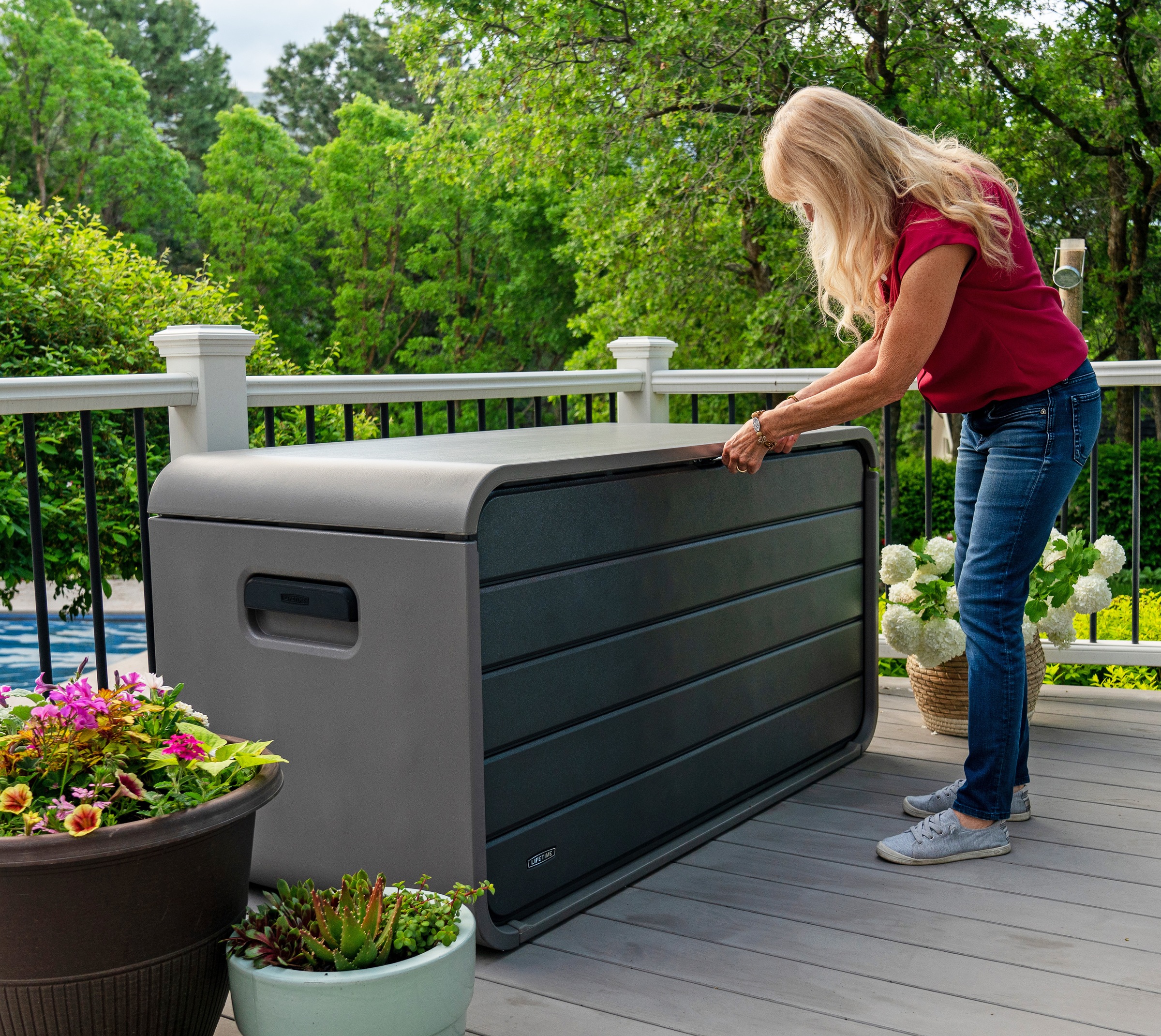 Lifetime Kissenbox »Space XL«, 625 Liter, BxHxT: 146,7x72,4x77,2 cm