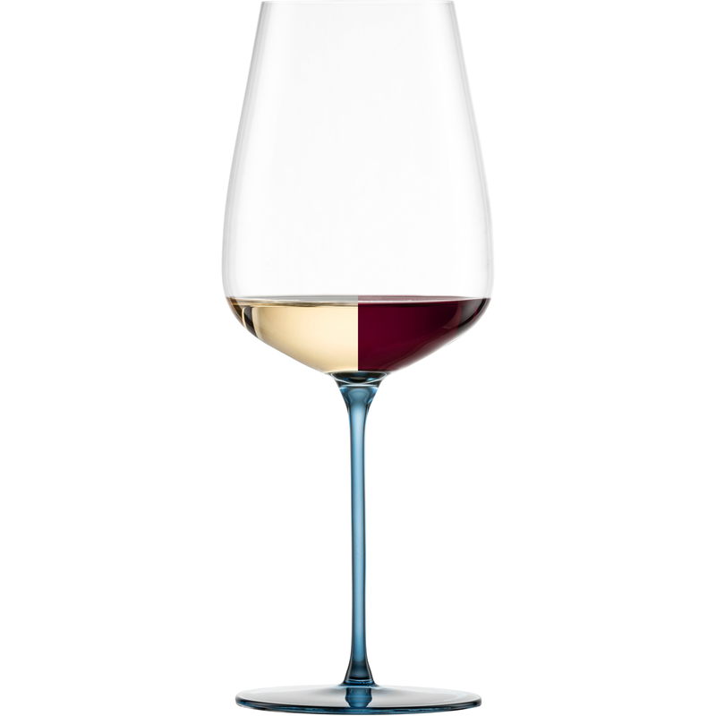 EISCH GERMANY Weinglas »INSPIRE SENSISPLUS, Made in Germany« Veredelung der farbigen Stiele in Handarbeit, 2-teilig blau