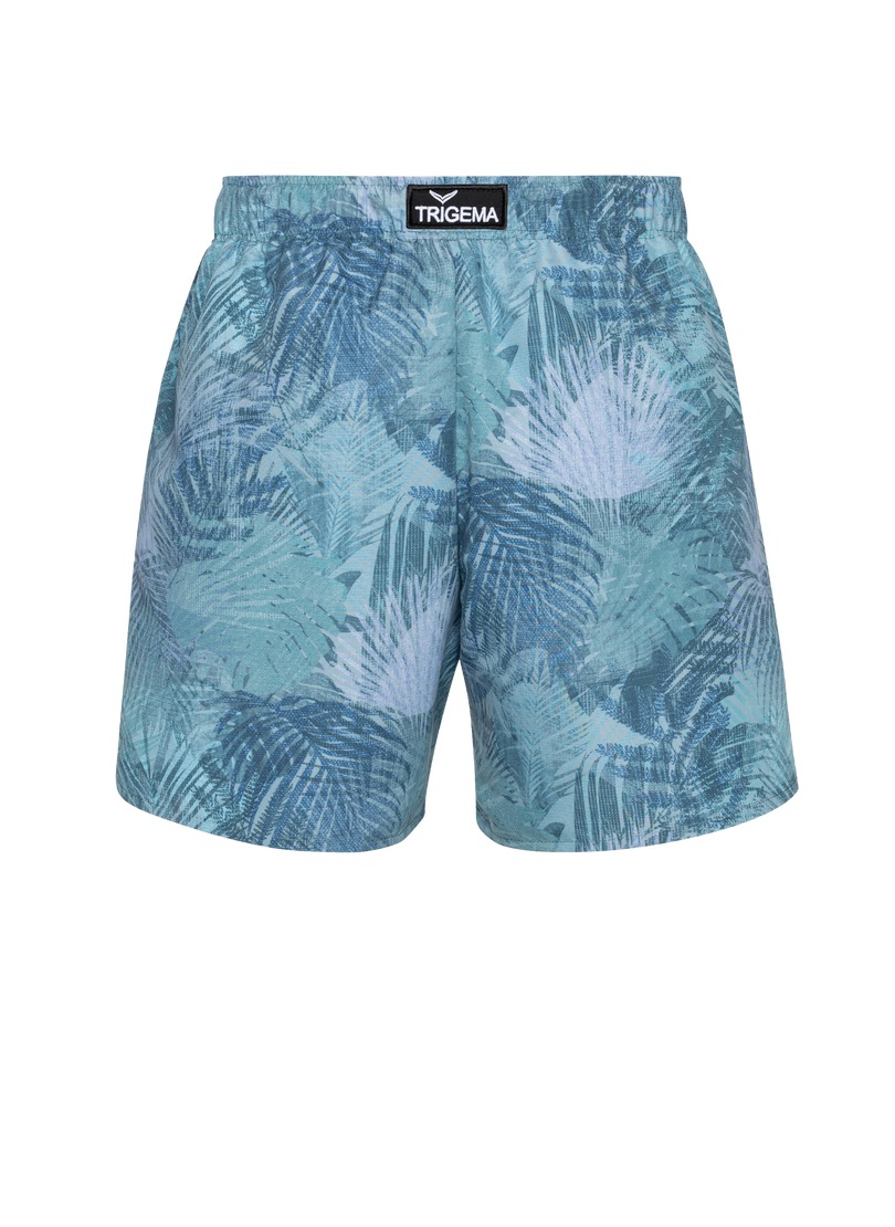 Trigema Shorts »TRIGEMA Bade-/Freizeitshorts mit Druckmotiv«