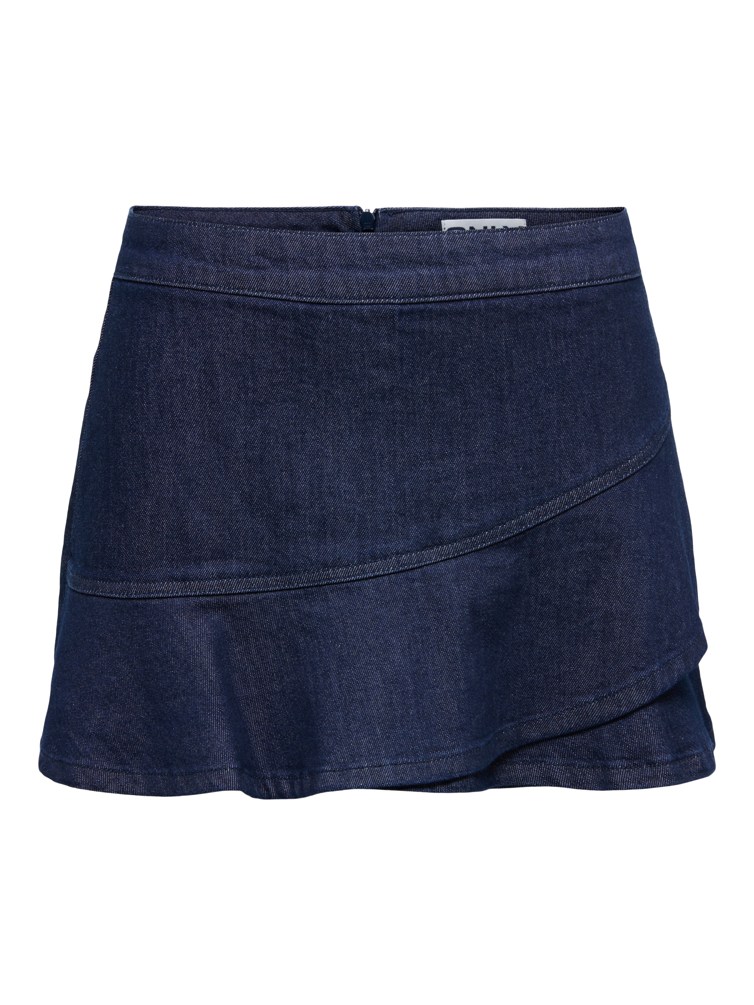 ONLY Hosenrock »ONLRANJA REG FRILL DNM SKORT GUA« Baumwollmischung, Denim, Rüschen