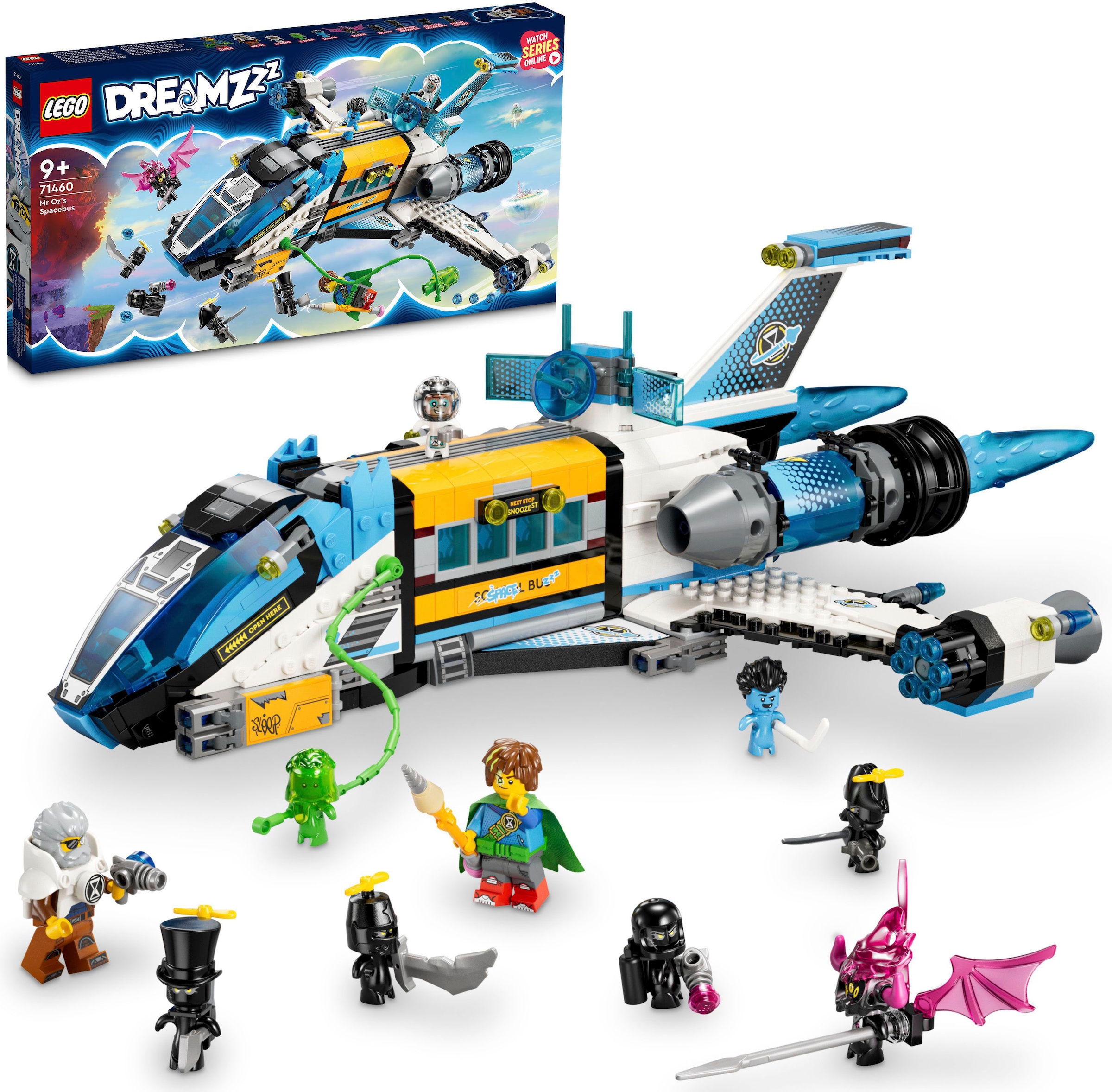 Bild von LEGO® Konstruktionsspielsteine »Der Weltraumbus von Mr. Oz (71460), LEGO® DREAMZzz™«, (878 St.)