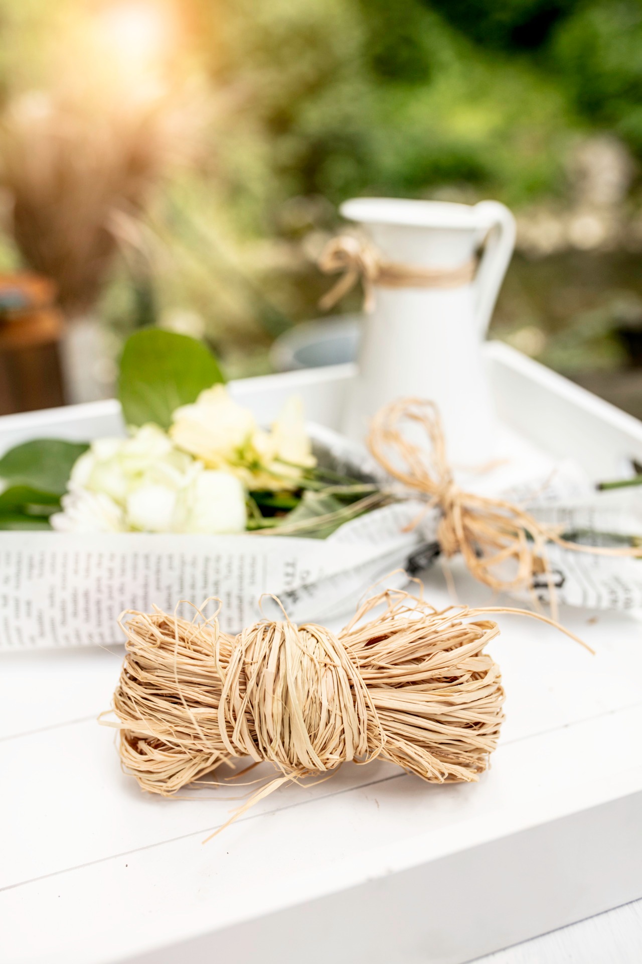 Windhager Pflanzschnur »Pflanzenbinder aus Bast« aus Faser, witterungsbeständig, 150g