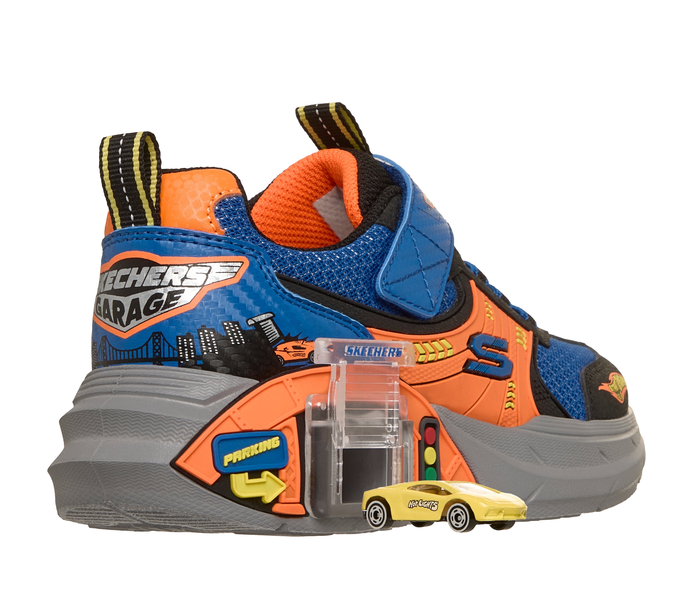 Skechers Sneaker »Compartment & Two Toy Cars«  Kinderschuh mit integriertem Toy Car, Größenschablone zum Download
