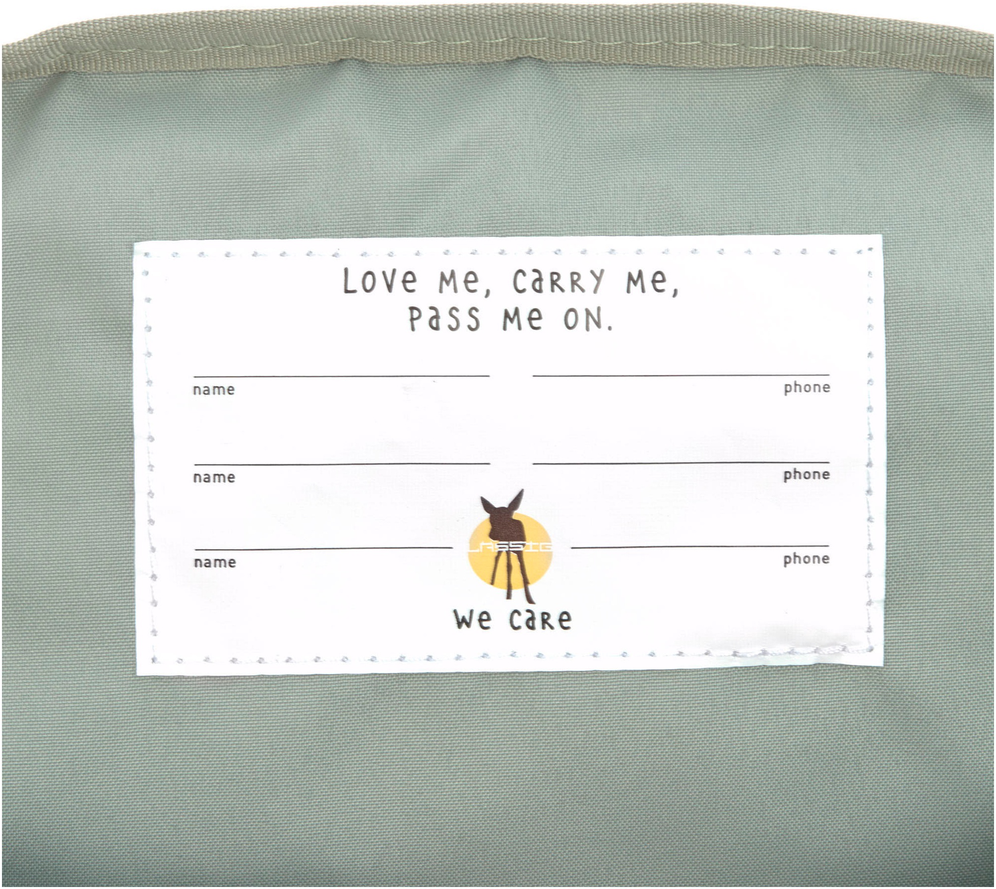 LÄSSIG Kinderrucksack »Little Gang, Mini Square Backpack, dark green«