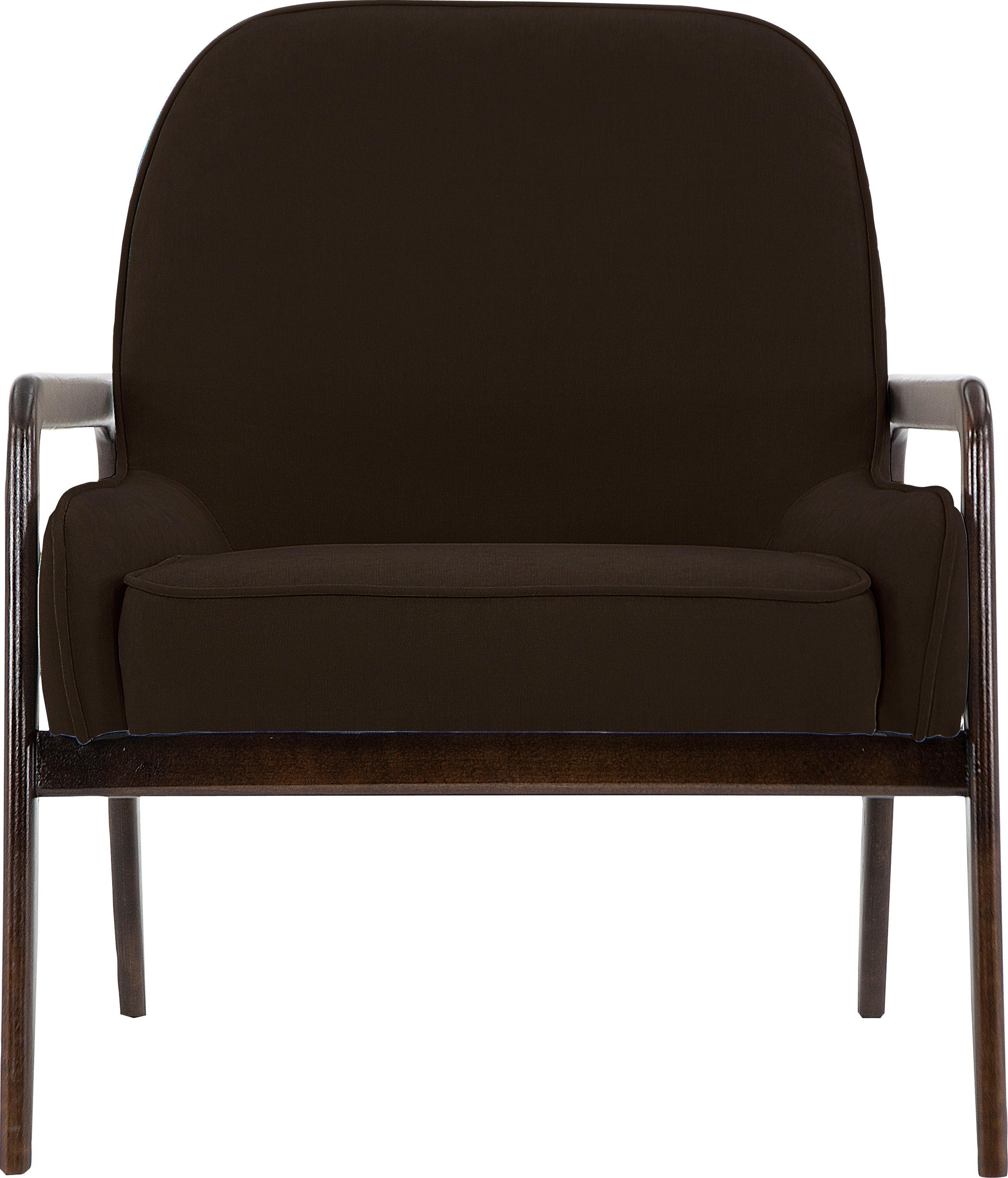 Home affaire Sessel »Braga« wahlweise mit Gestell aus Eiche in dunkel oder günstig online kaufen