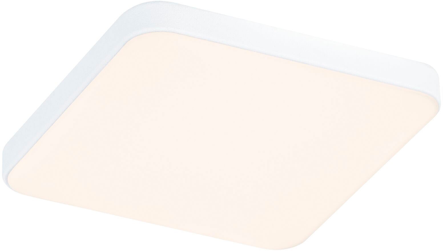 Paulmann LED Einbauleuchte »Veluna VariFit Edge IP44 eckig 90x90mm 450lm 3000K Weiß dimmbar«, 1 flammig, LED Einbaupanel IP44 eckig 90x90mm 450lm 3000K Weiß dimmbar
