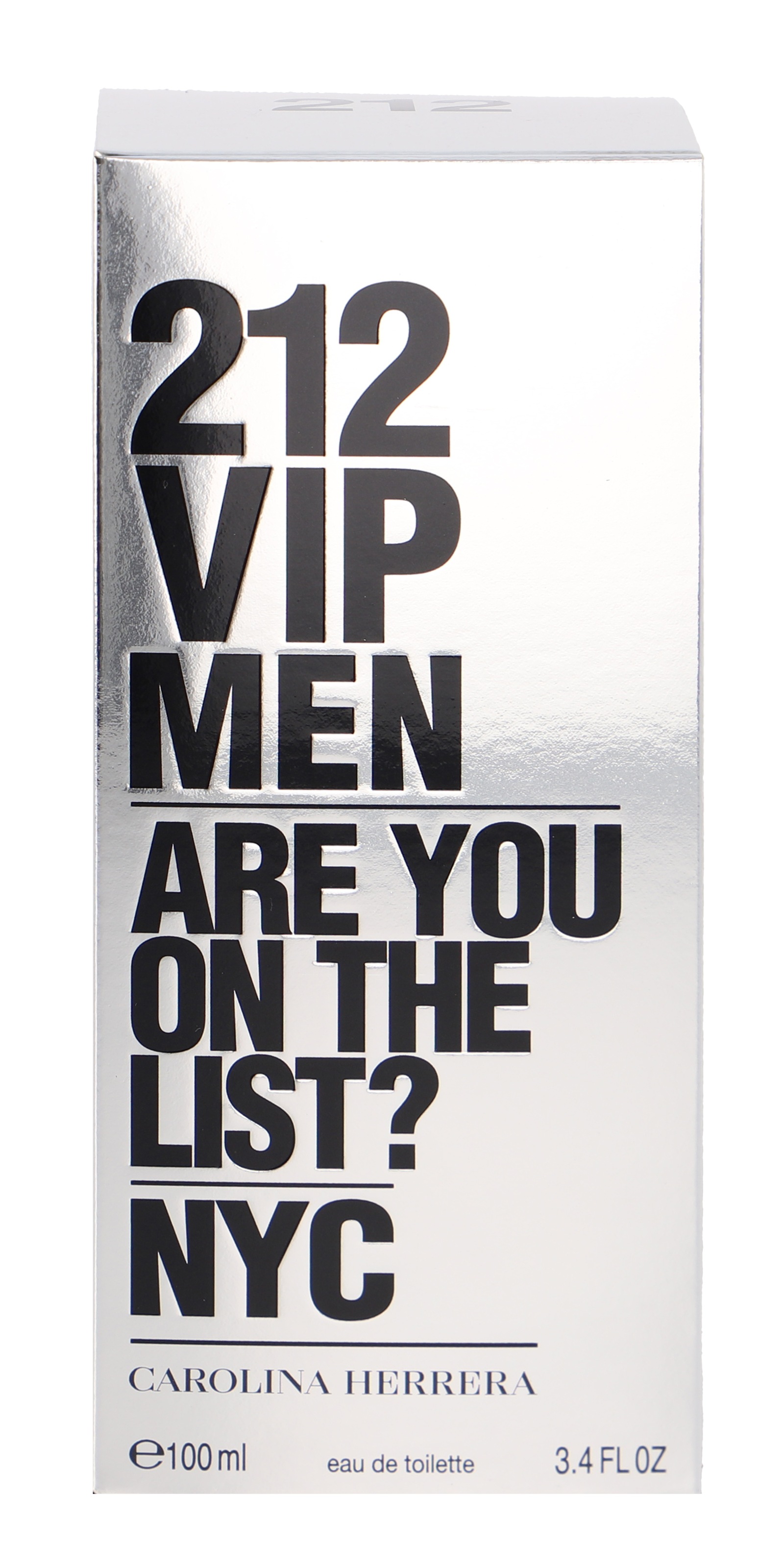 Carolina Herrera Eau de Toilette »Carolina Herrera 212 VIP Men«, mit minimalistischem Design