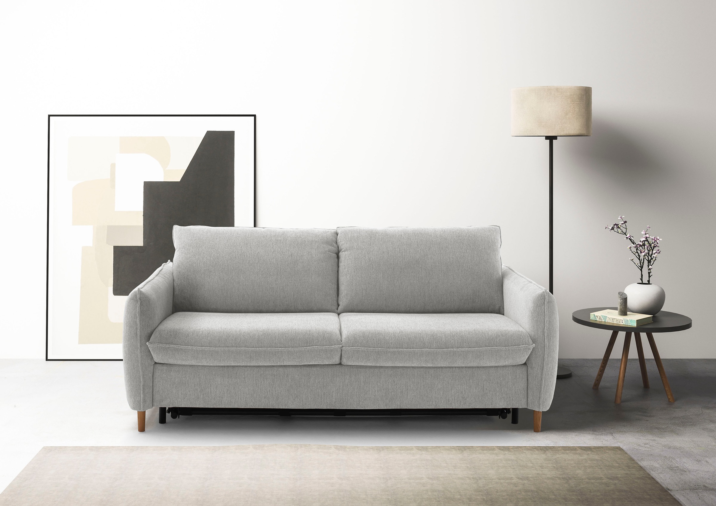 Places of Style Schlafsofa »Bacoli für Dauerschläfer geeignet durch hochwer günstig online kaufen