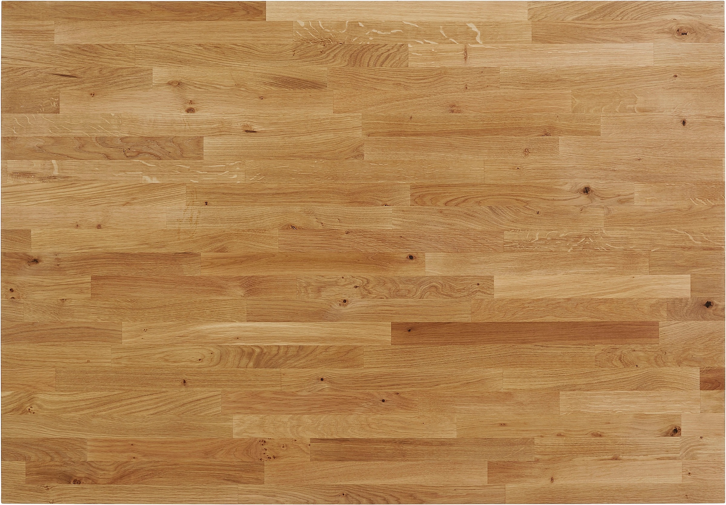 OTTO products Esstisch »Alessja«, Breite 130 oder 150 cm, Eiche Massivholz mit veganem Bio-Öl behandelt