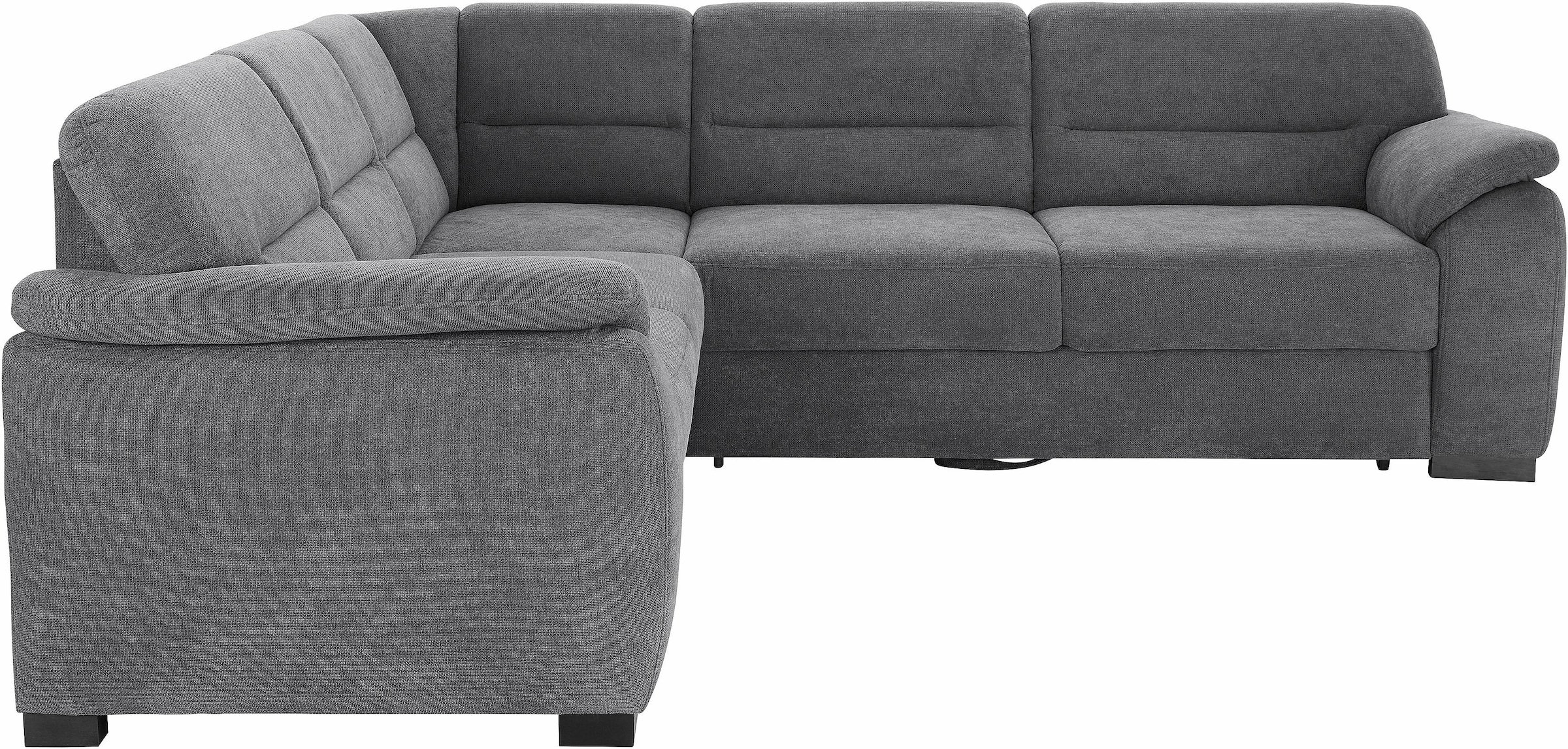sit&more Ecksofa »Montego L-Form«, wahlweise mit Bettfunktion und Schubkasten