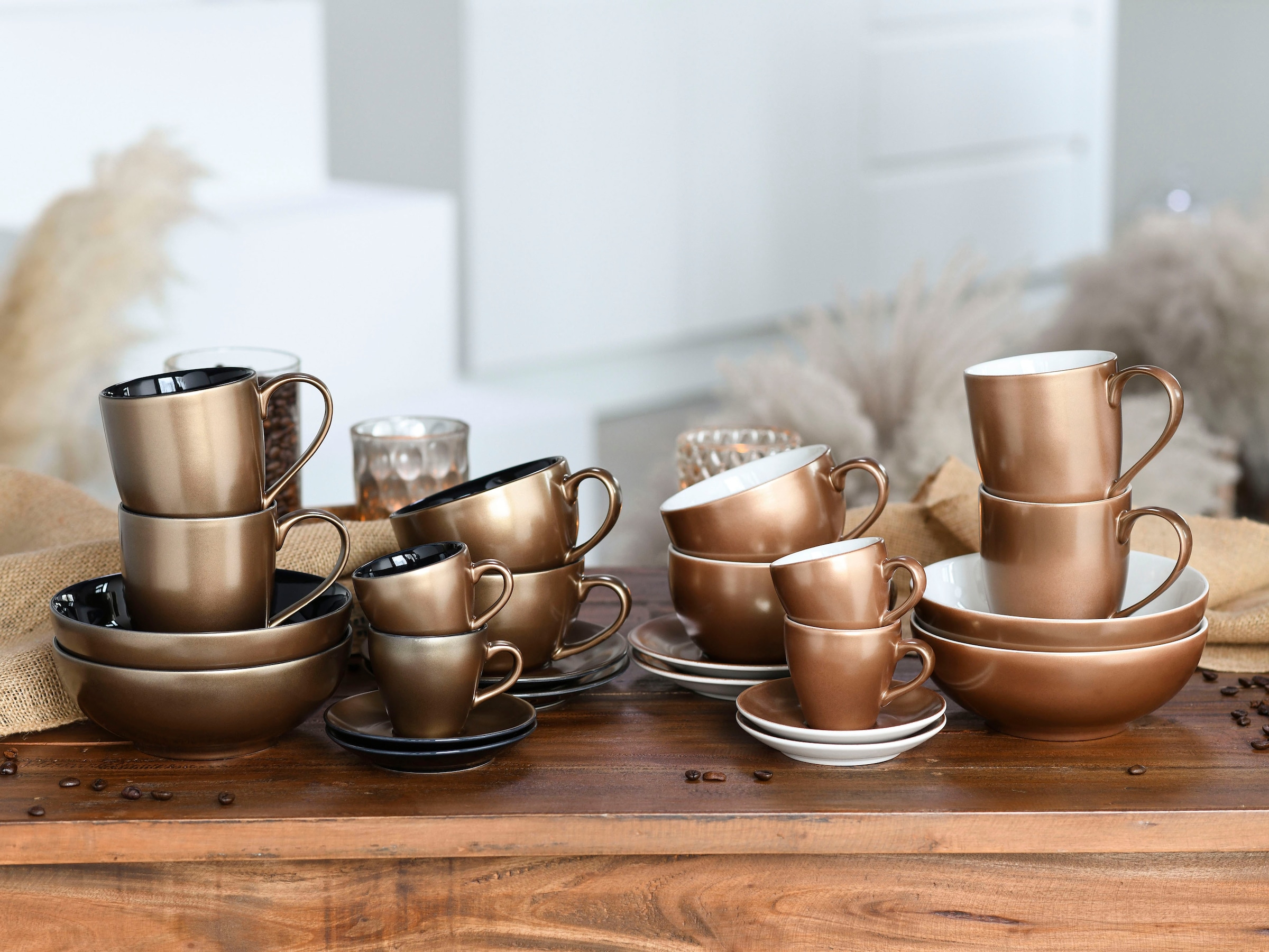 CreaTable Becher »Golden Days« 2-teilig