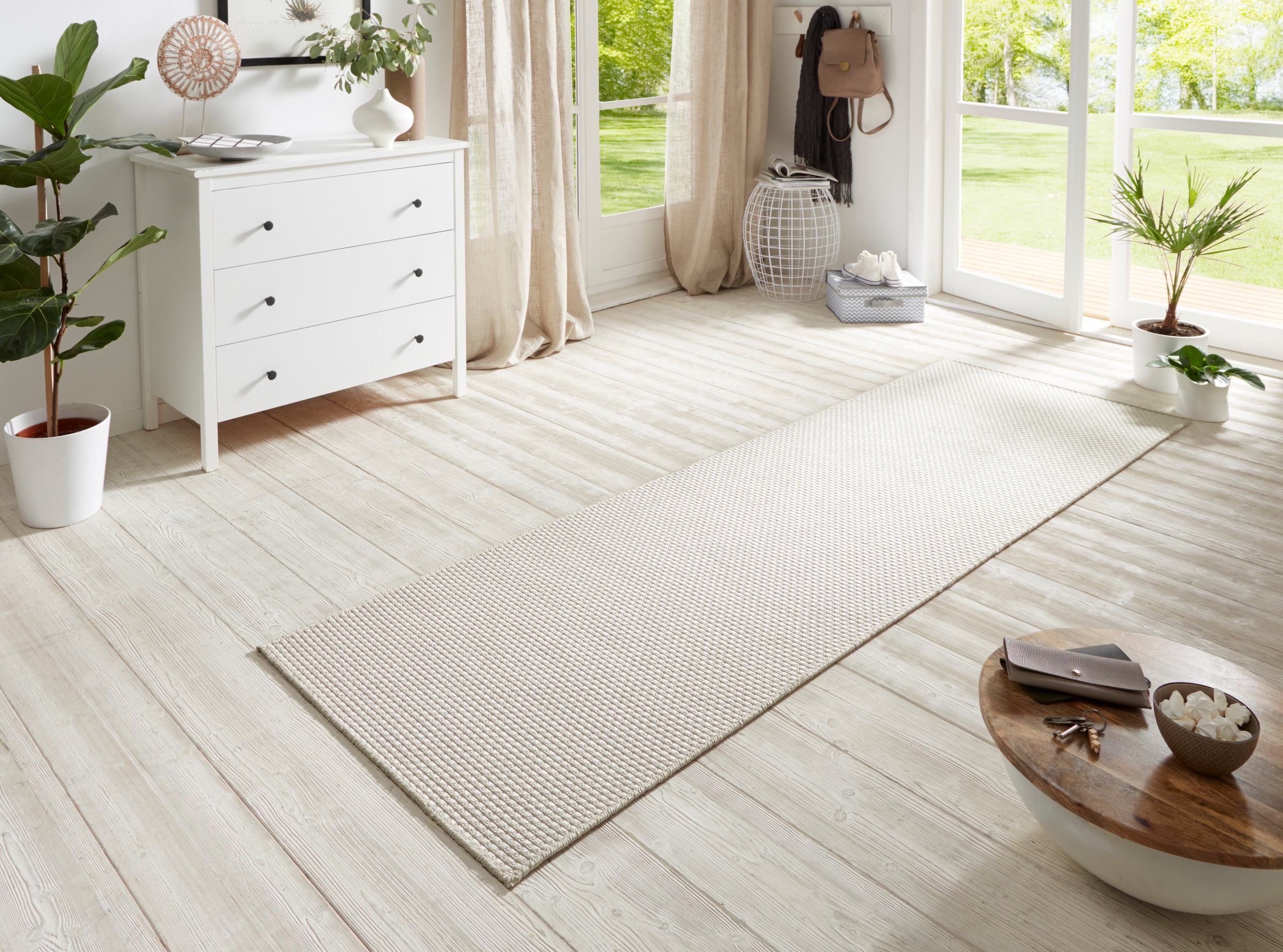 HANSE Home Läufer »Nature 600«, rechteckig, 5 mm Höhe, Flachgewebe, In- & O günstig online kaufen