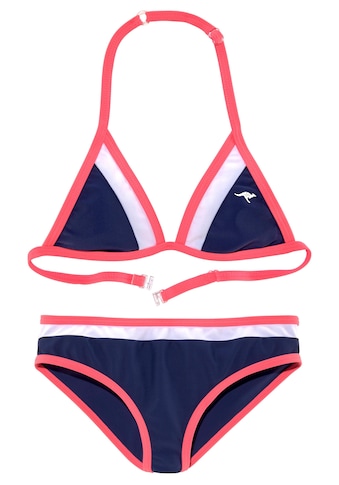 KangaROOS Triangel-Bikini, im coolen Colorblocking-Design kaufen