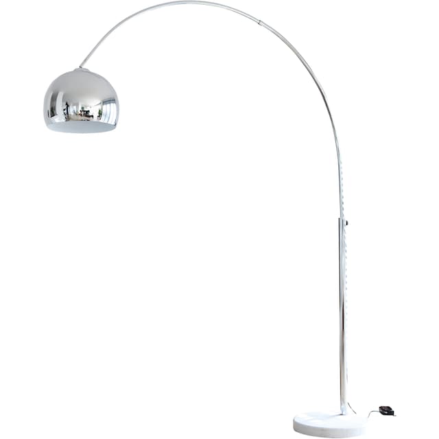 SalesFever Bogenlampe »Finn«, 1 flammig-flammig, Höhenverstellbar und mit  Dimmschalter online bestellen
