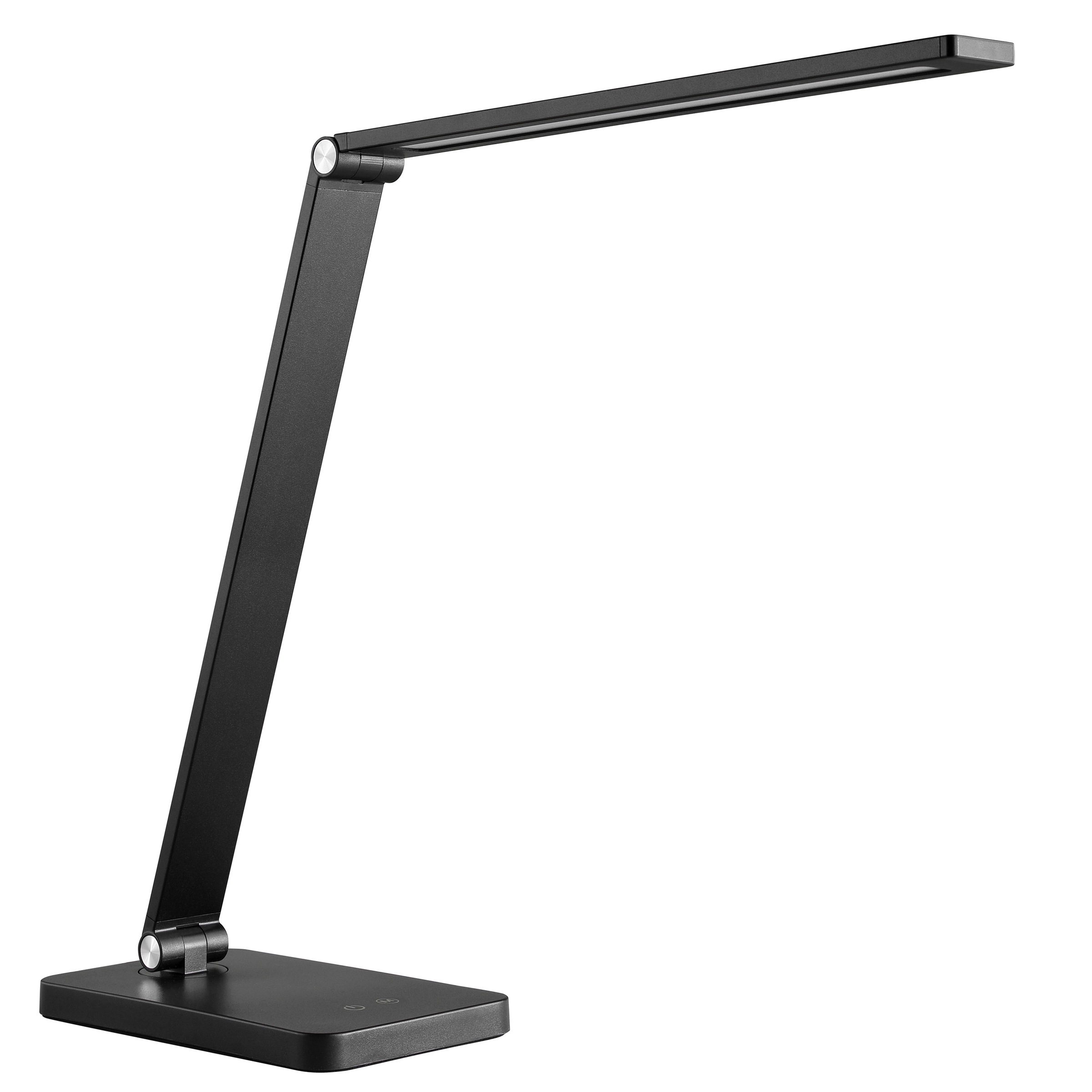 Brilliant LED Tischleuchte »Lomina« LED-Modul 1 Stk. warmweiß - kaltweiß 550 Lumen, 3000-6500K, dimmbar, USB, 38x11 cm