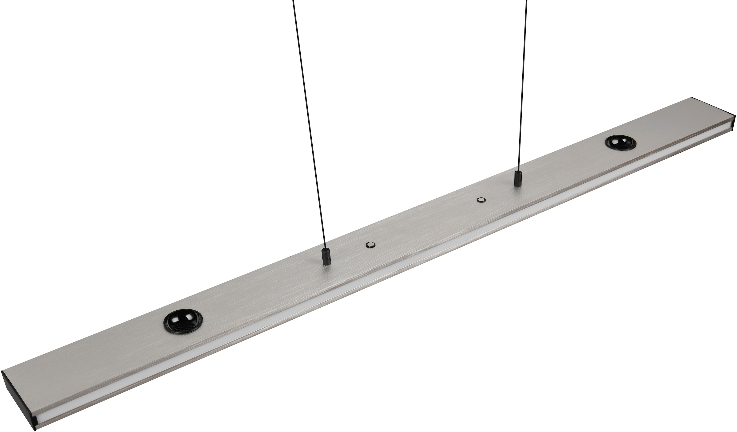 TRIO Leuchten LED Pendelleuchte »GRAHAM, Hängeleuchte höhenverstellbar, dimmbar, Memoryfunktion« LED-Board 1 Stk. Farbwechsler | warmweiß - kaltweiß up-and-down Licht Lichtfarbe einstellbar warm- bis kaltweiß 2300-4000K