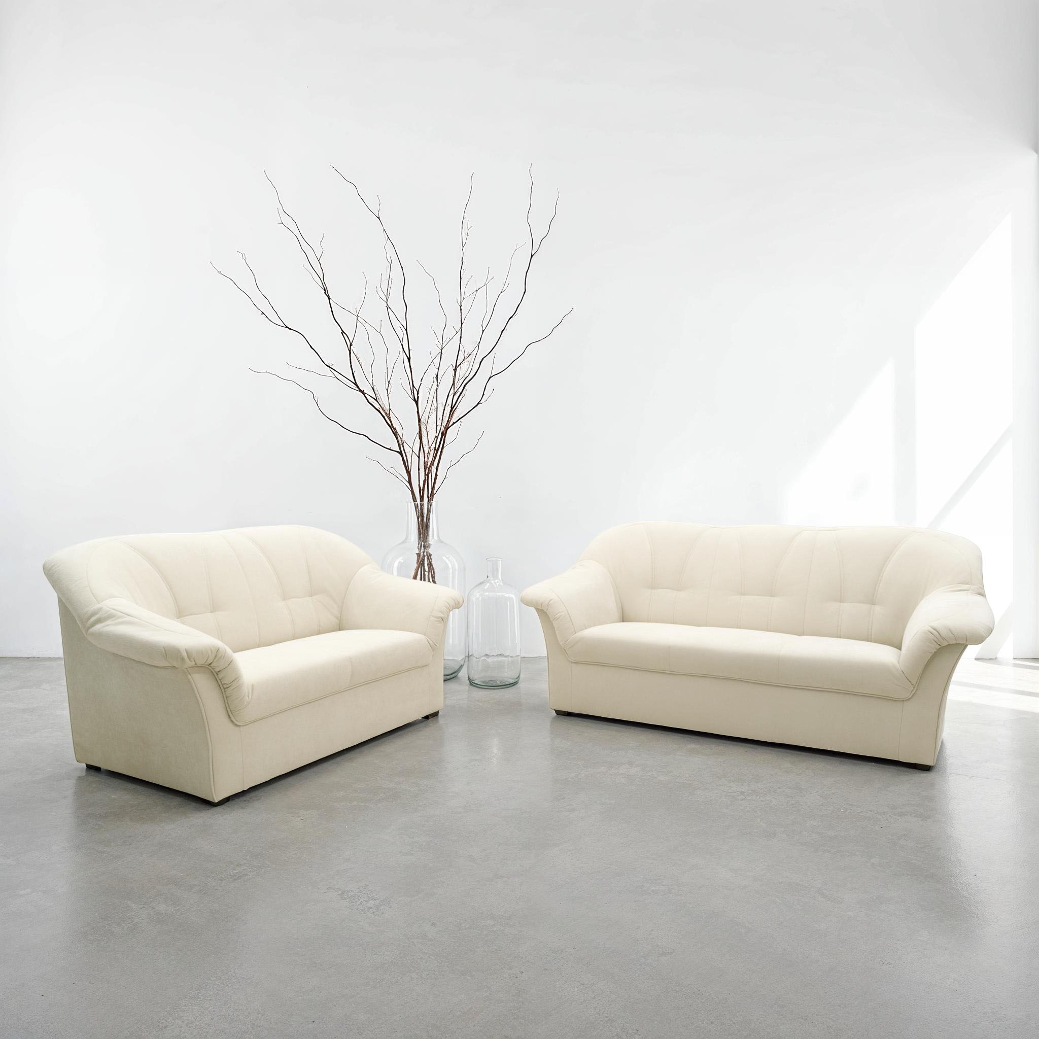 DOMO collection Polstergarnitur »Pegnitz zeitloses und elegantes Design« Se günstig online kaufen