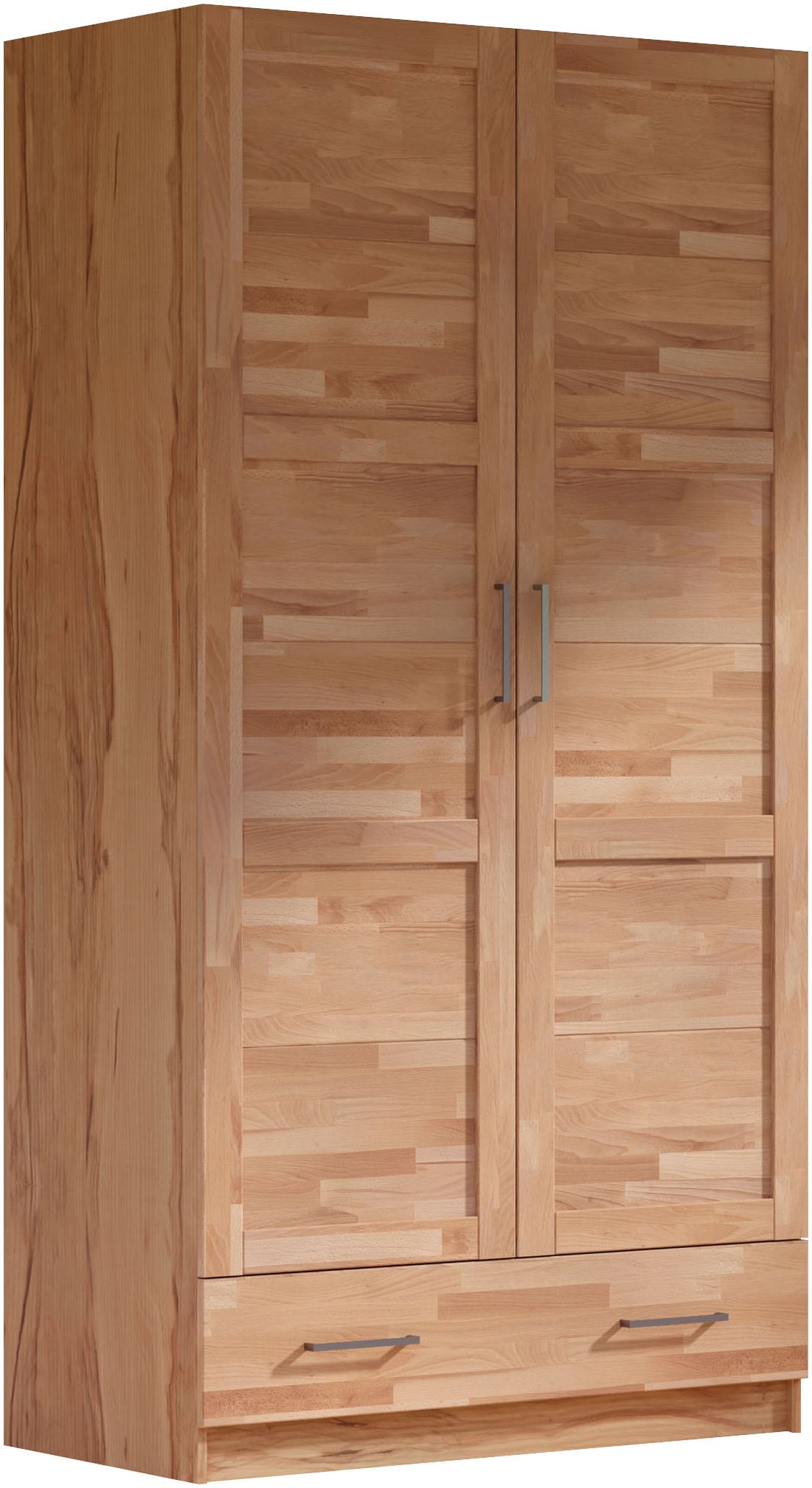 OTTO home Kleiderschrank "Sabrina, 97x60x200cm, natürlicher Landhausstil" t günstig online kaufen