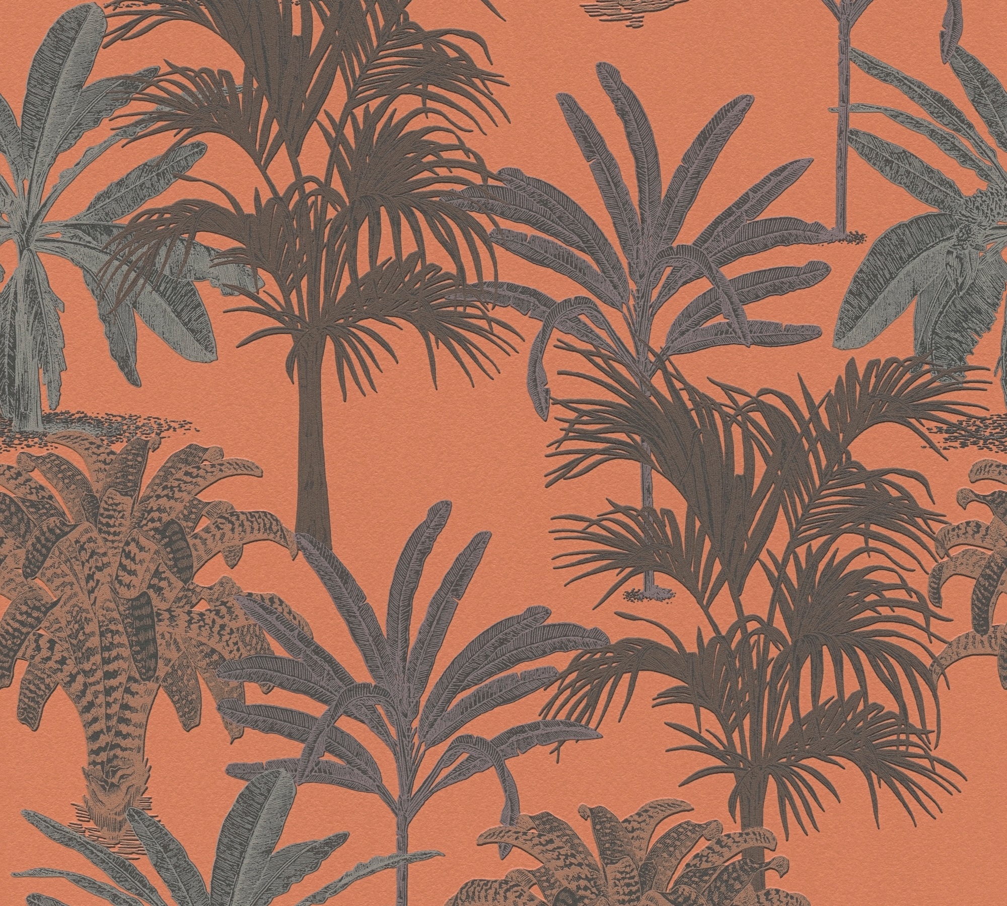 Vliestapete »Change is good, Tropical Tale«, floral-botanisch-tropisch, Designertapete...