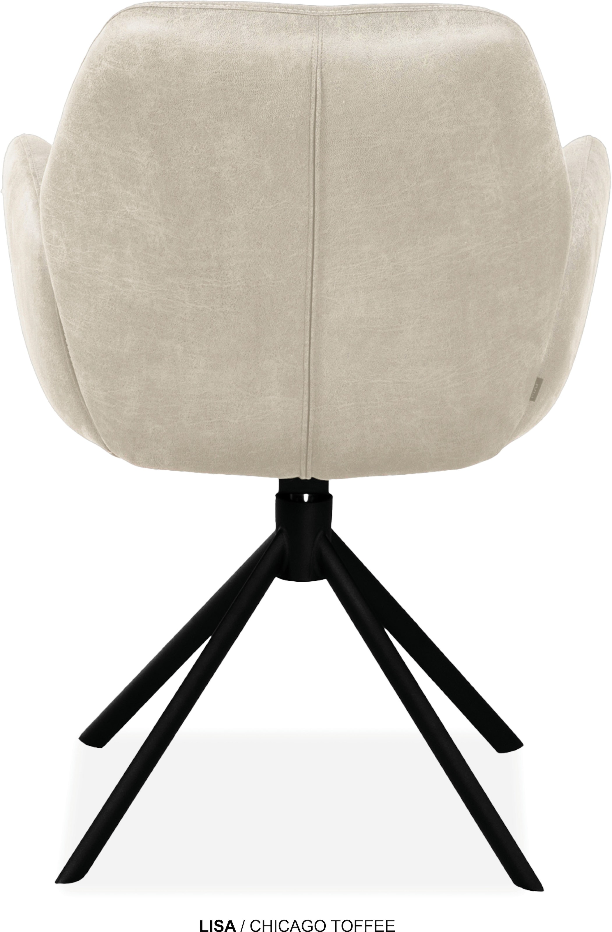 OMG Design Esszimmerstuhl »Lisa« (Set) 1 Stk.Drehstuhl mit Auto-return, Armlehnenstuhl