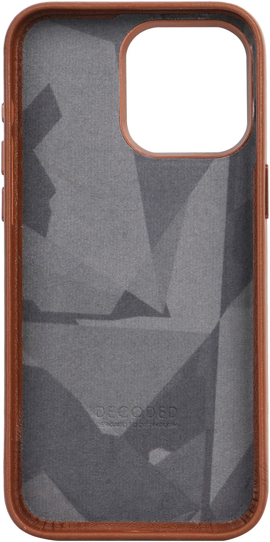 DECODED Smartphone-Hülle »Leather Backcover für iPhone 15 Pro Max«, iPhone 15 Pro Max, 17 cm (6,7 Zoll)
