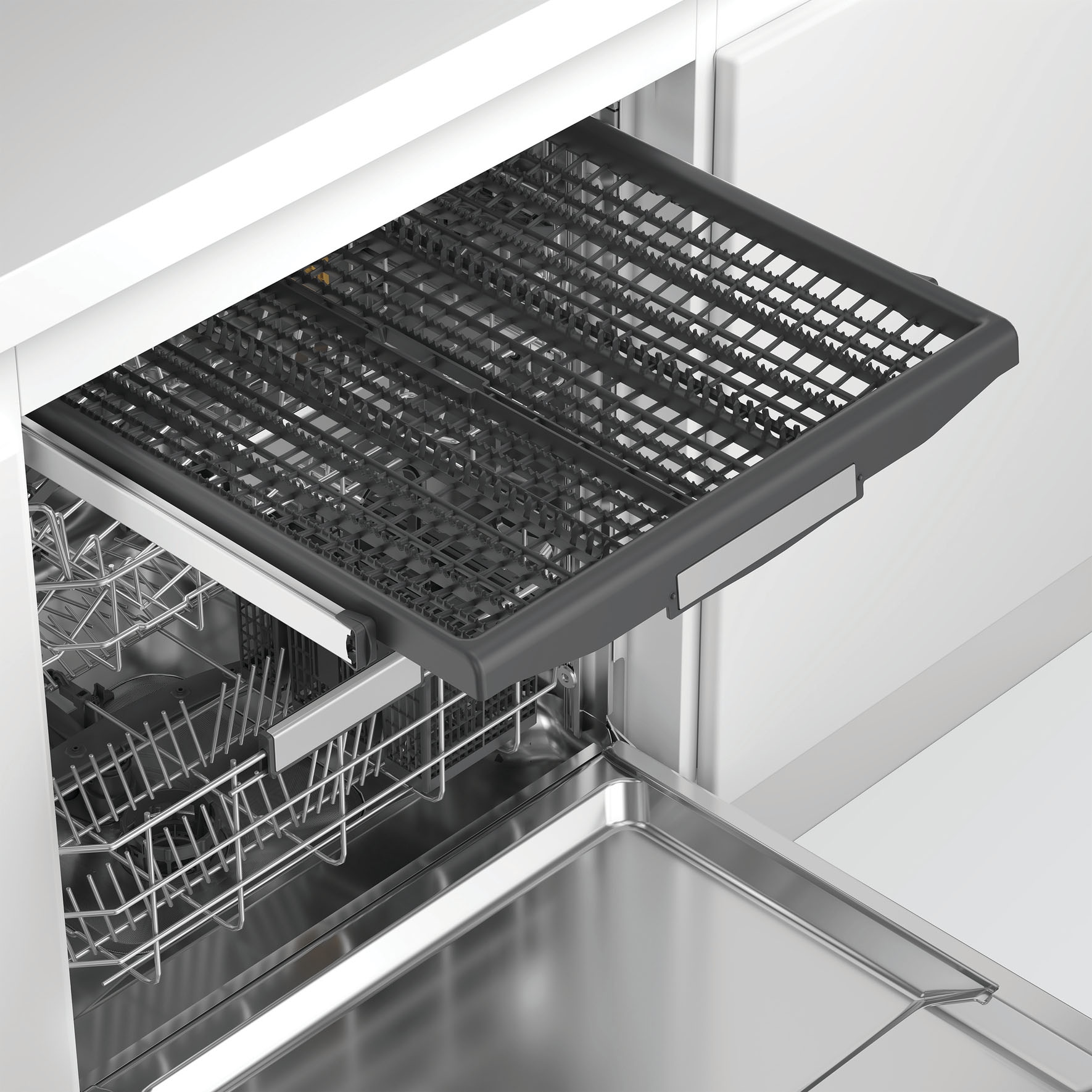 BAUKNECHT Unterbaugeschirrspüler »OBUC Ecosilent2 9760« 9,5 l 14 tlg. Maßgedecke ActiveDry – automatische Türöffnung für bessere Trockungsergebnisse