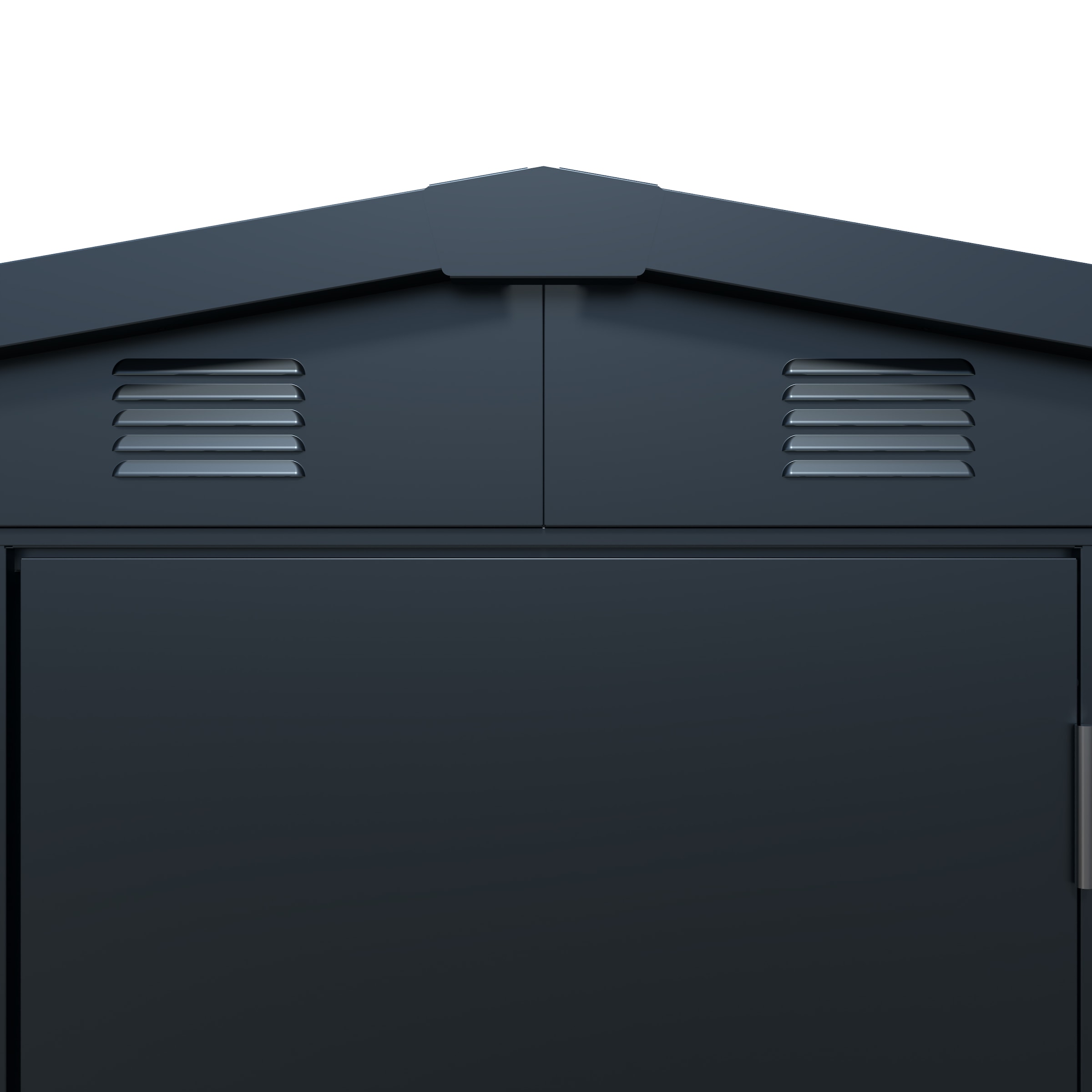 GARDEN 'N' MORE Gerätehaus »Pultdachhaus Basic plus« einfacher Aufbau, Langlebig, abschließbar, inkl. Regenrinne