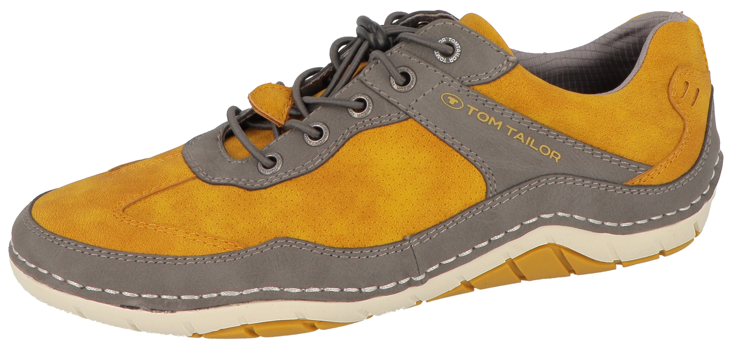 TOM TAILOR Sneaker, mit Kontrast-Naht