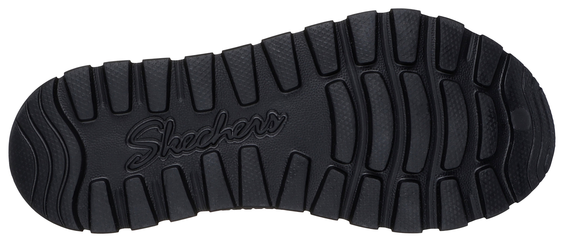 Skechers Sandale »ARCH FIT FOOTSTEPS-SUNNY DAYS«, Plateau Sandale, Sommerschuh mit Klettverschluss