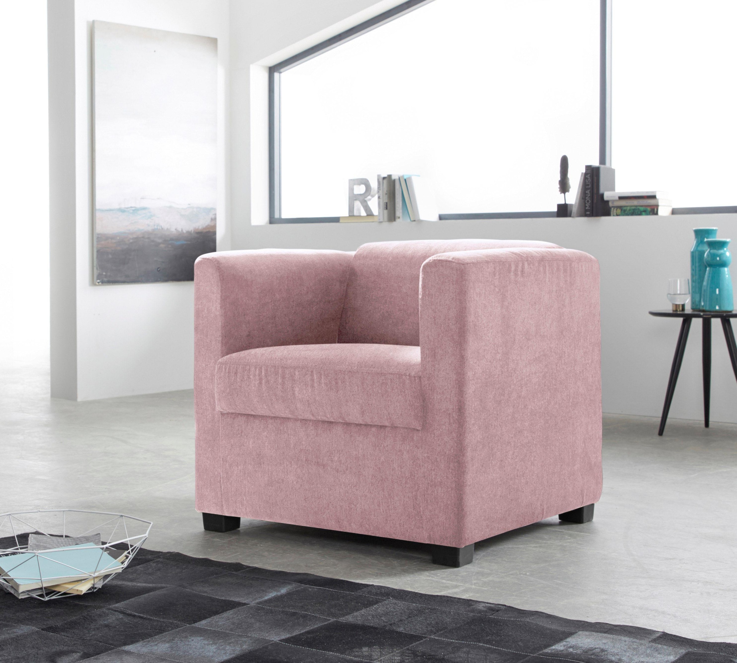 Home affaire Sessel »Bob Cocktailsessel, Clubsessel, Loungesessel« in versc günstig online kaufen