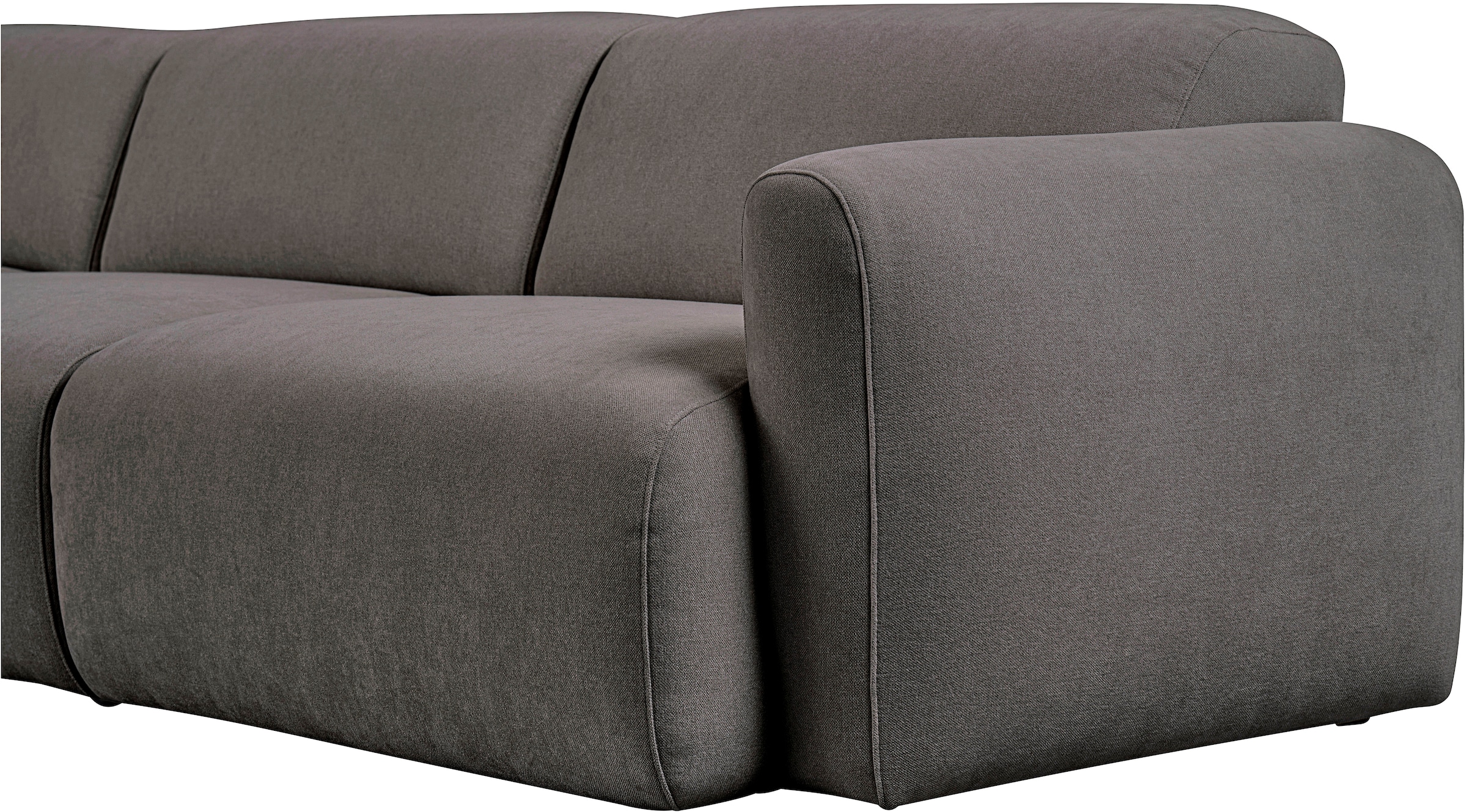 andas Ecksofa »Myrland«, Breite 241 cm, Chenille, Easy Clean Stoff, mit Kaltschaum
