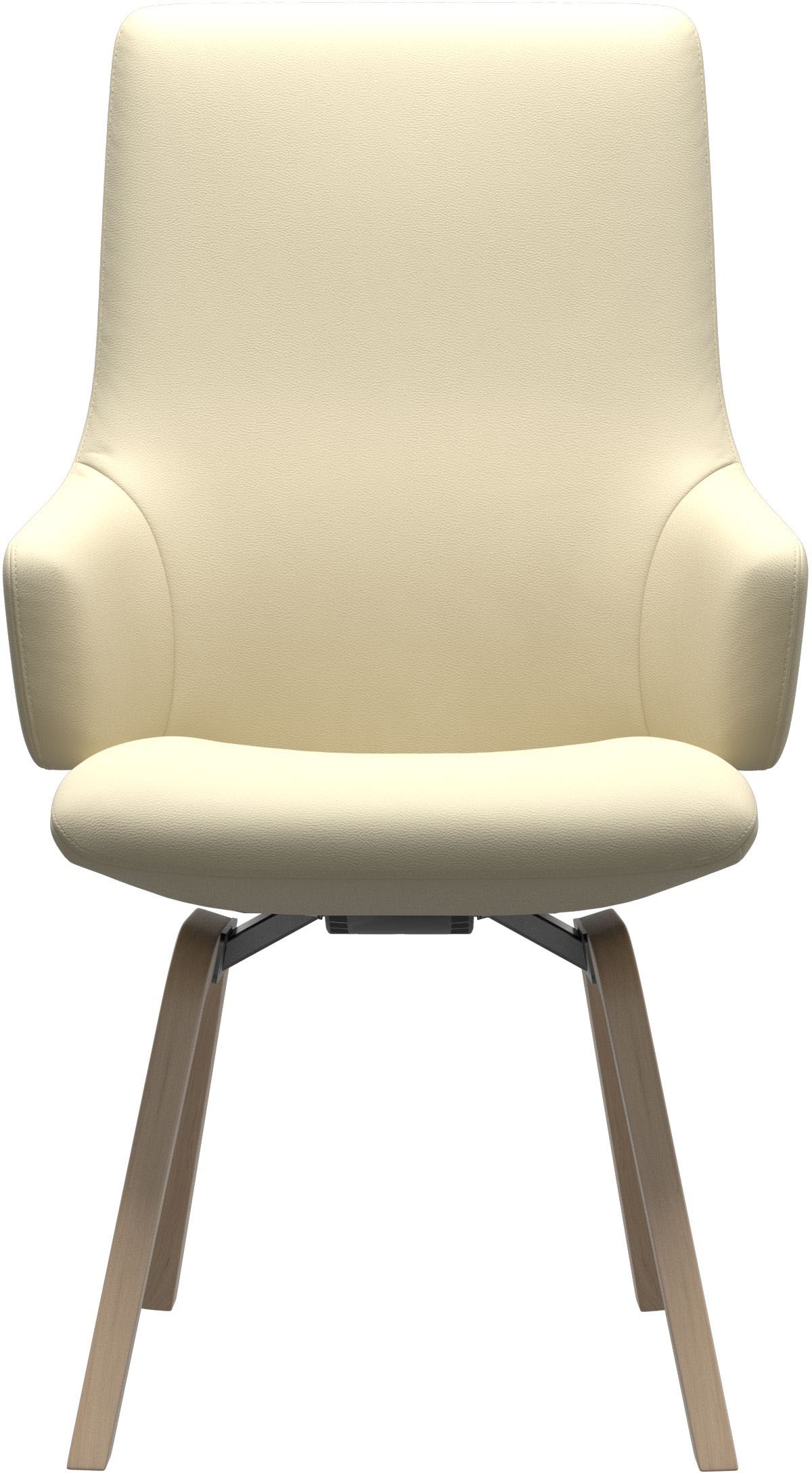 Stressless® Polsterstuhl »Laurel«, Leder PALOMA, High Back mit Armlehne, Größe L, mit schräggestellten Beinen in Eiche