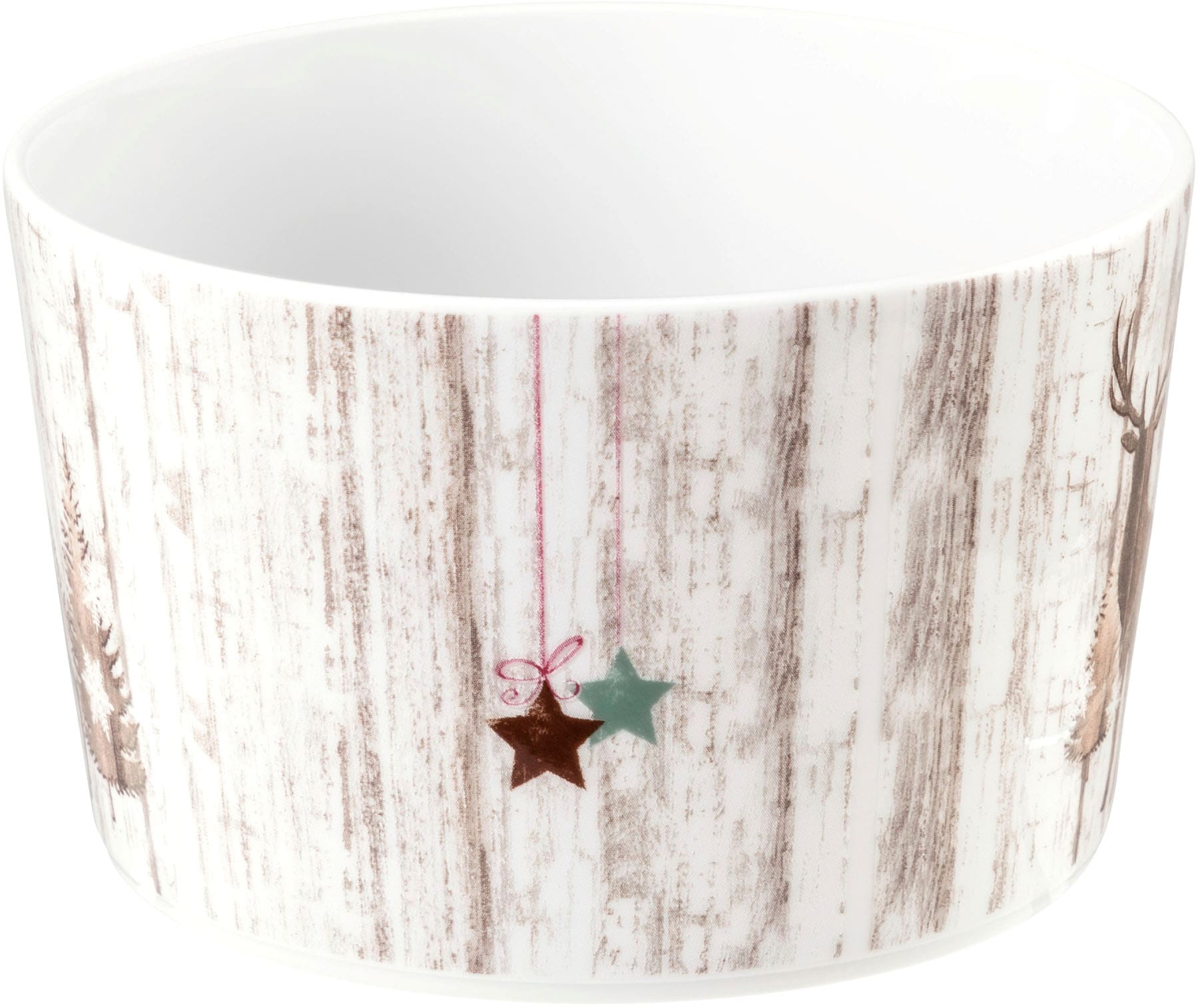 Seltmann Weiden Gebäckschale »Life Christmas, Schale, Gebäckdose« 2 tlg. aus Porzellan Dose mit Deckel