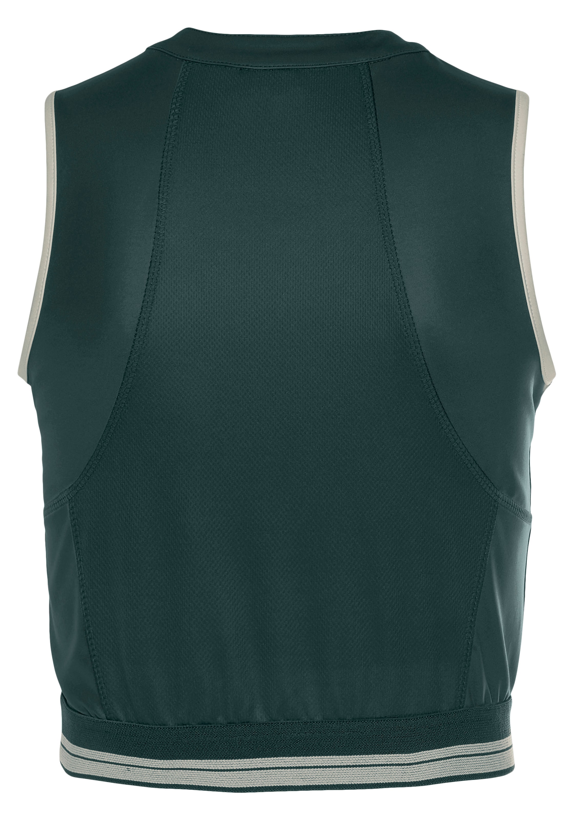 LASCANA ACTIVE Crop-Top »Tennis«, Sporttop mit Reißverschluss