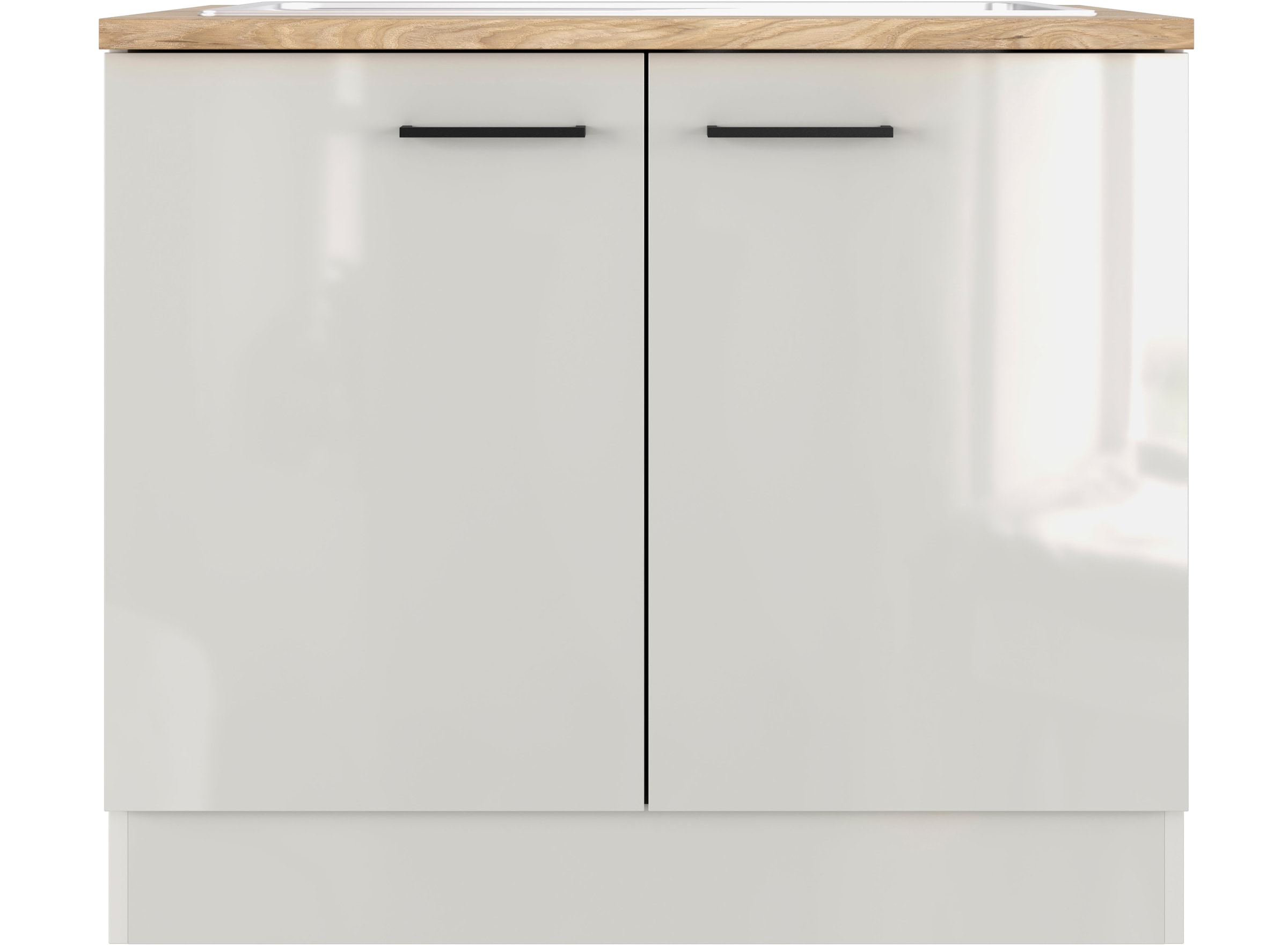 Flex-Well Spülenschrank »Lund«, (B x H x T) 100 x 85 x 60 cm, individuell kombinierbar
