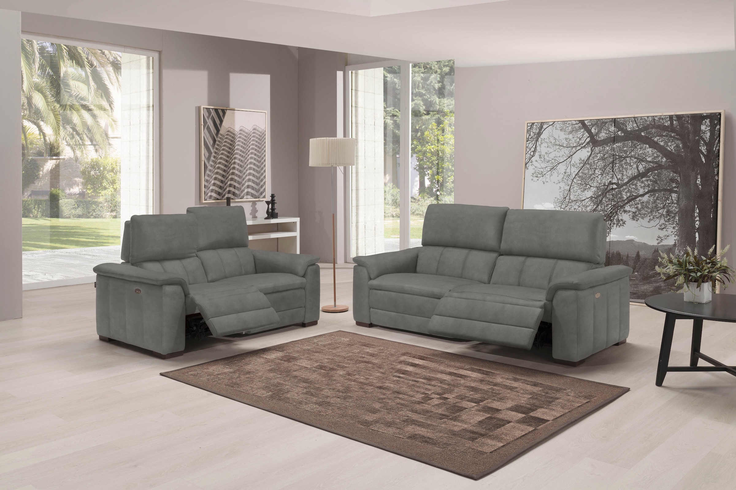 Egoitaliano Polstergarnitur »Capucine« bestehend aus einem 2-Sitzer und einem 2,5-Sitzer