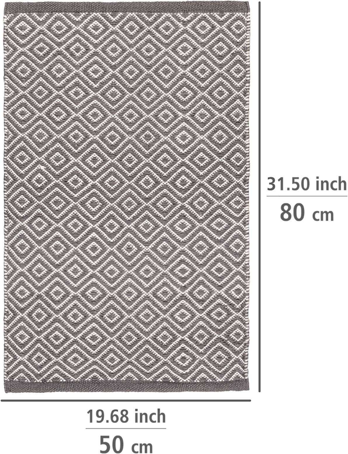 WENKO Badematte »Turpan« Höhe 8 mm BxL: 50 x 80 cm