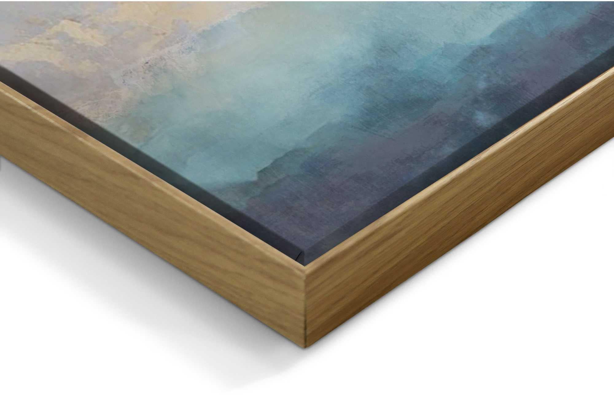 Reinders! Leinwandbild »Abstrakt Blau - Leinwandbild«