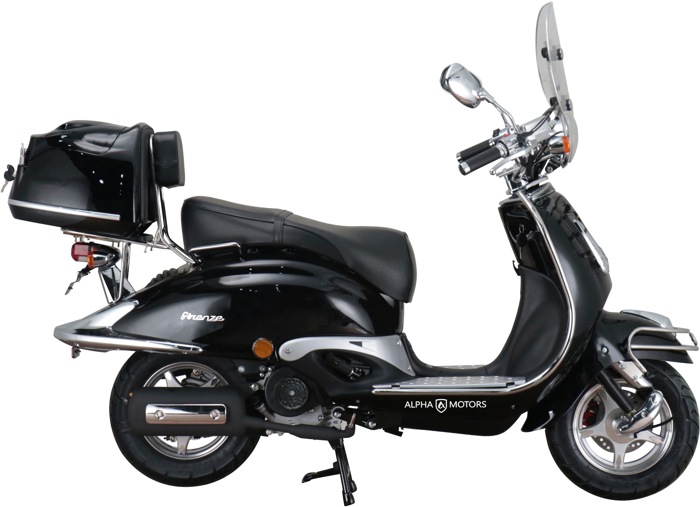 Alpha Motors Motorroller »Firenze Limited« 50 cm³ 25 km/h Euro 5 2,72 im Retro-Look
