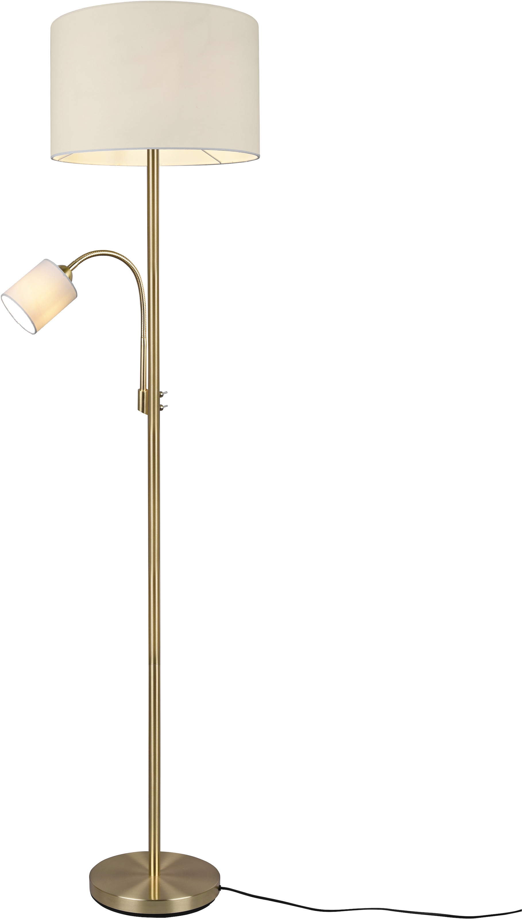 bestellen Leseleuchte, mit Leuchten getrennt einstellbarer flammig-flammig, flexibel online schaltbar Stehlampe TRIO »Hotel«, 2