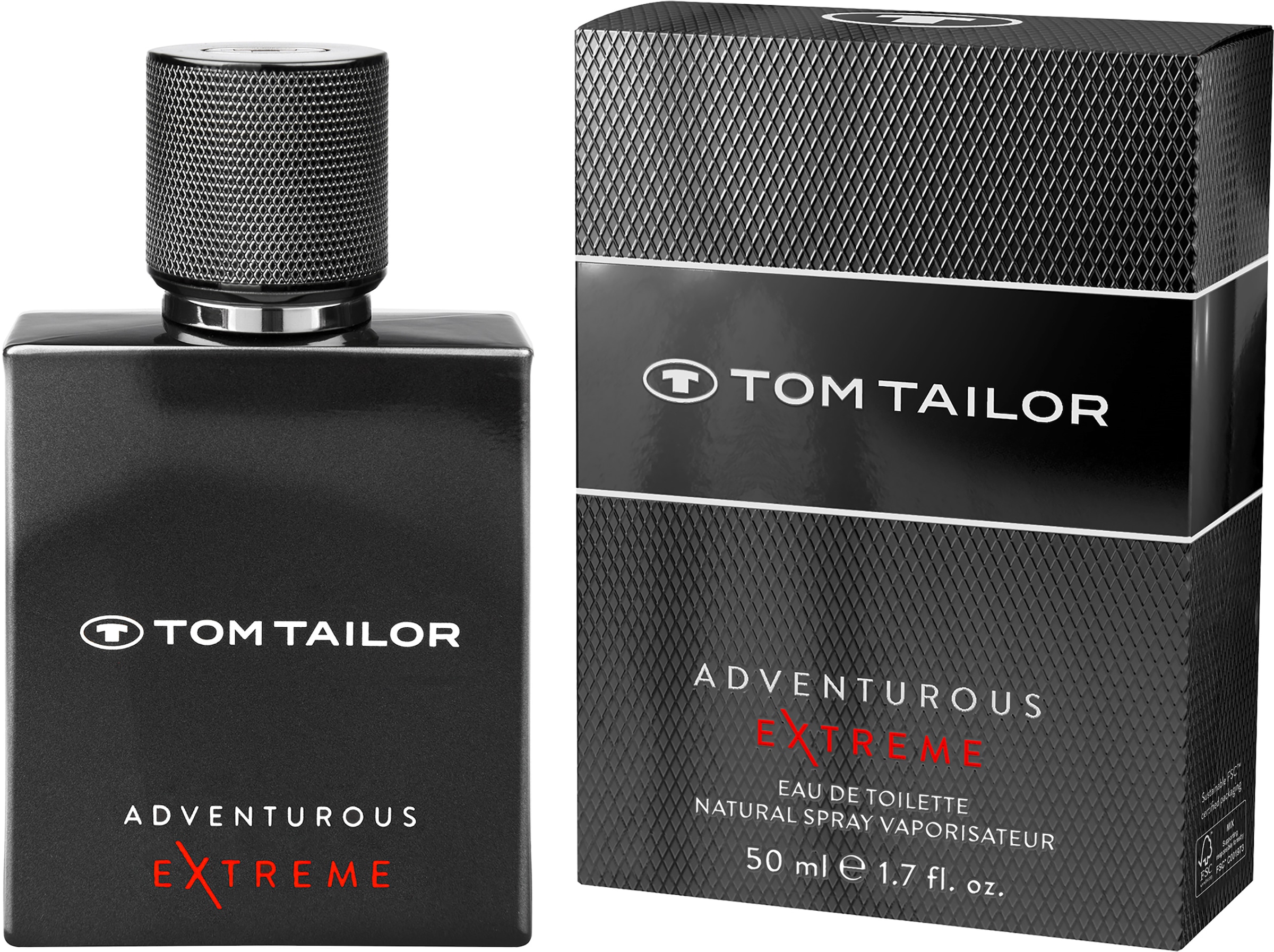 TOM TAILOR Eau de Toilette »ADVENTUROUS EXTREME« EdT 50 ml Man