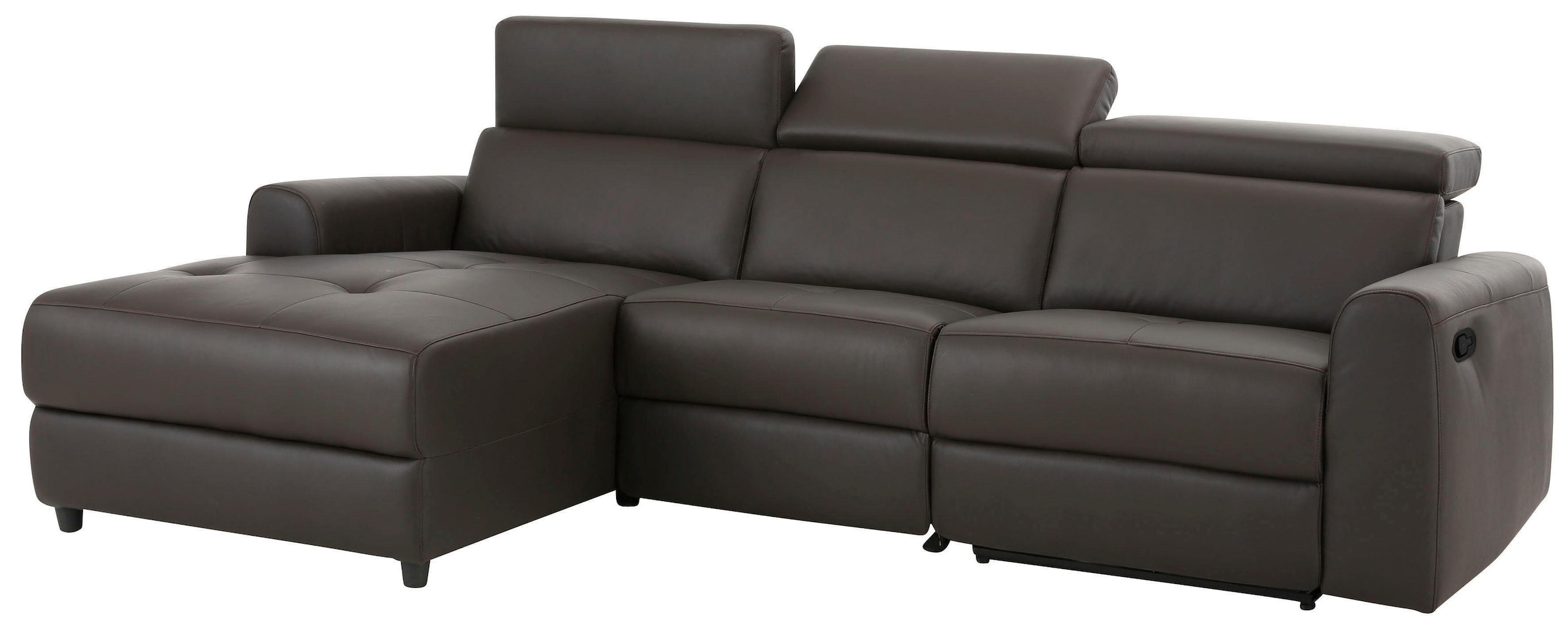 Home affaire Ecksofa »Sentrano, L-Form,«, 275 cm, man. o. elektr. Relaxfunktion und USB/Kopfverstellung