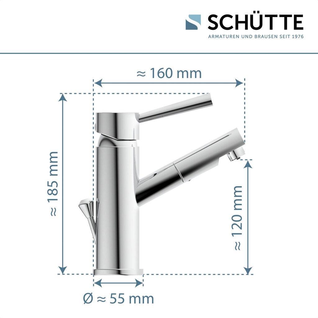 Schütte Waschtischarmatur »Cornwall«