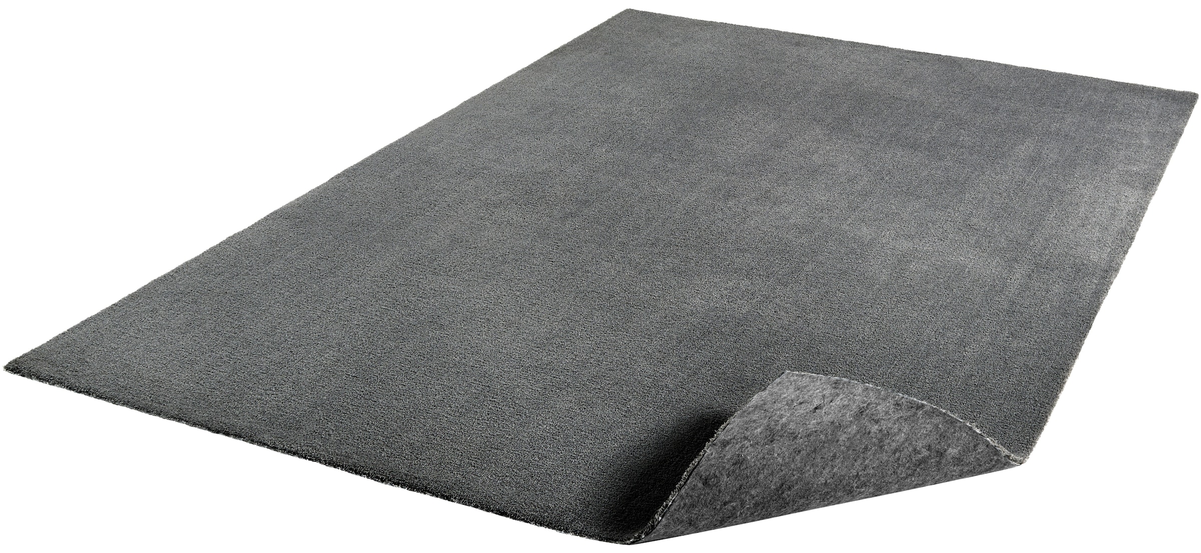 my home Teppich »Adrienne, Made in Belgium«, rechteckig, 11 mm Höhe, waschbar, pflegeleicht, einfarbig, besonders weich